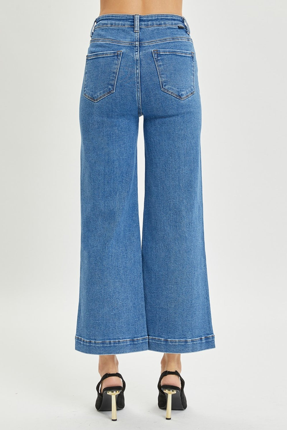 SHIRLYN Full Size High Rise Wide Leg Jeans