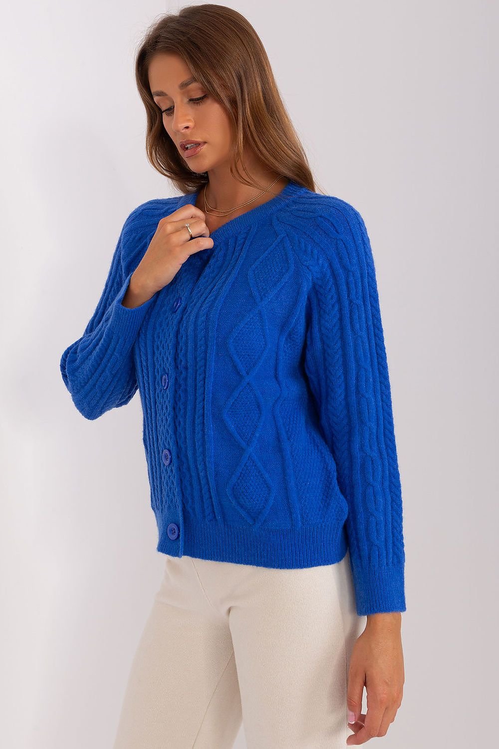 SHIRLYN Everyday Wear Sweater - Variegated Texture & Versatile Style