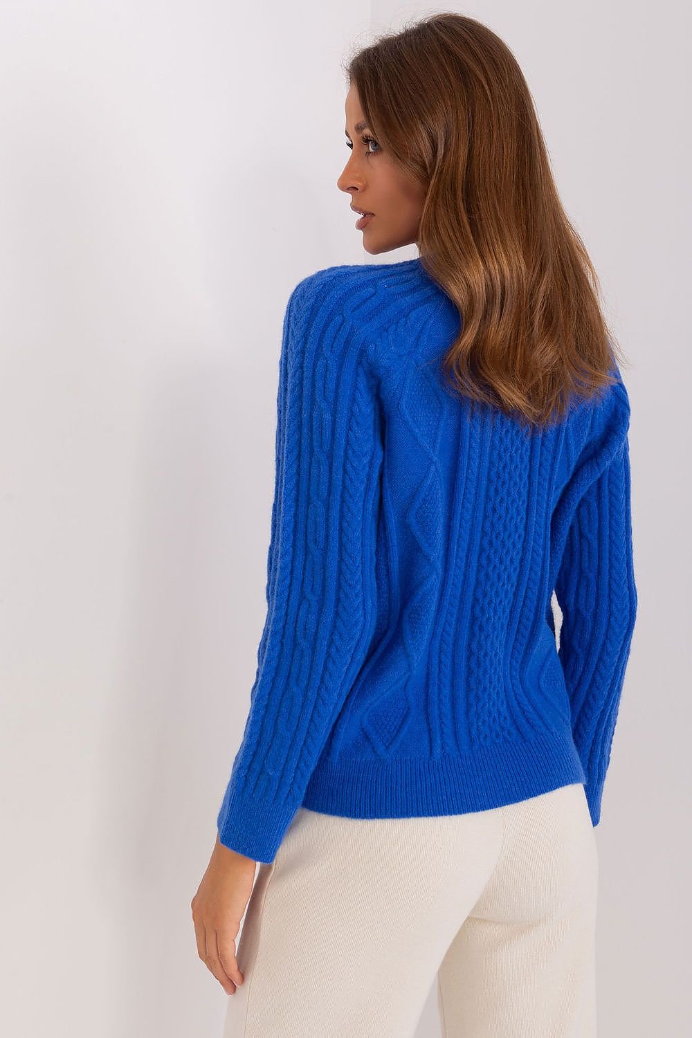 SHIRLYN Everyday Wear Sweater - Variegated Texture & Versatile Style