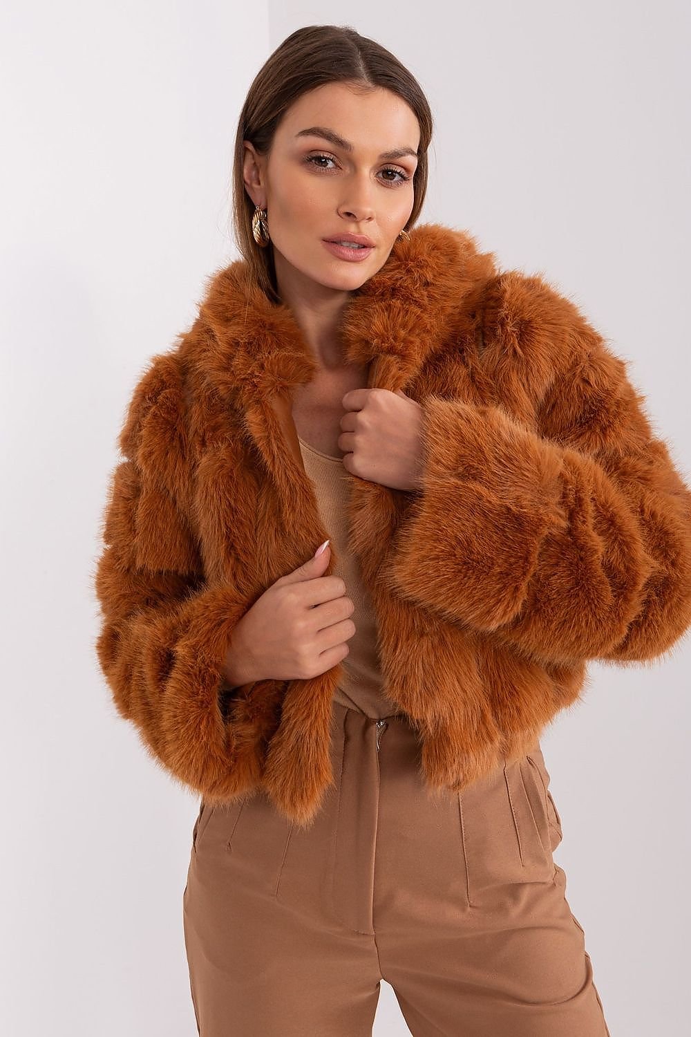 SHIRLYN Women's Transitional Fur Design Jacket – Stylish & Functional