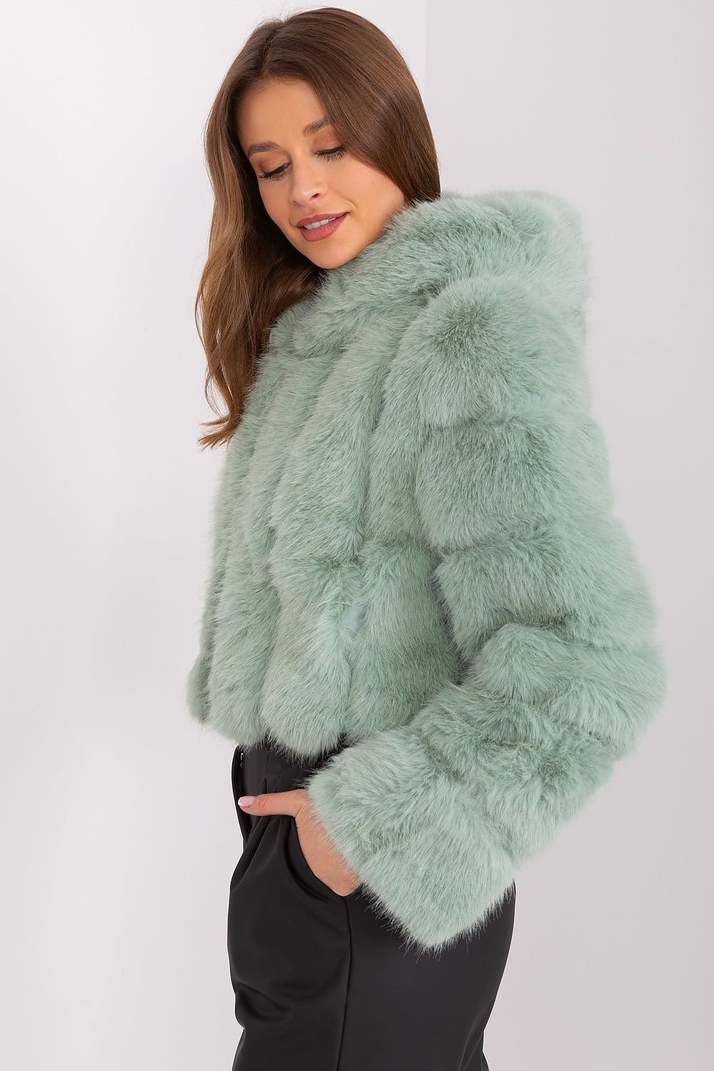 SHIRLYN Women's Transitional Fur Design Jacket – Stylish & Functional