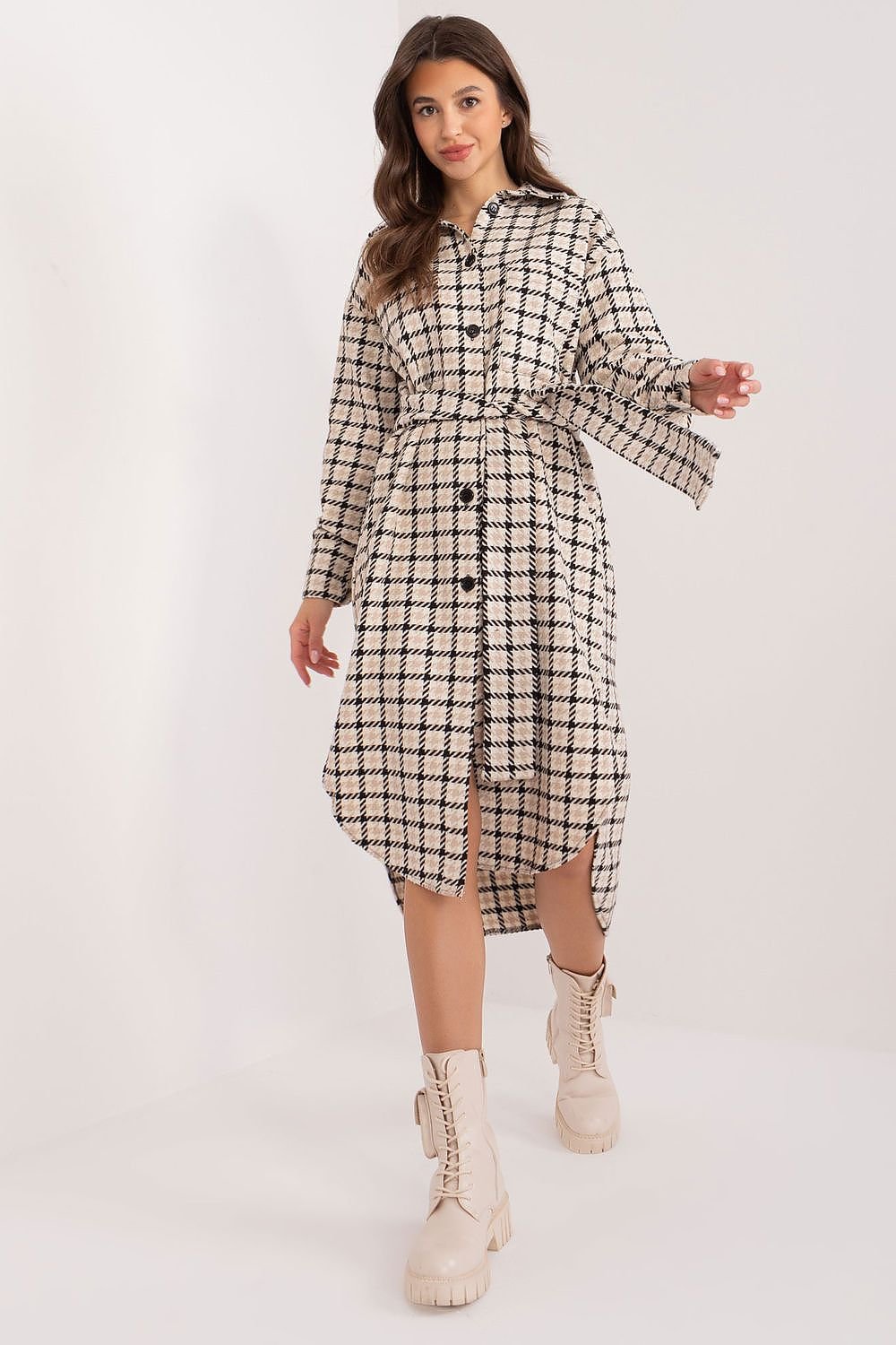 SHIRLYN Everyday Shirt Dress - Comfortable and Stylish