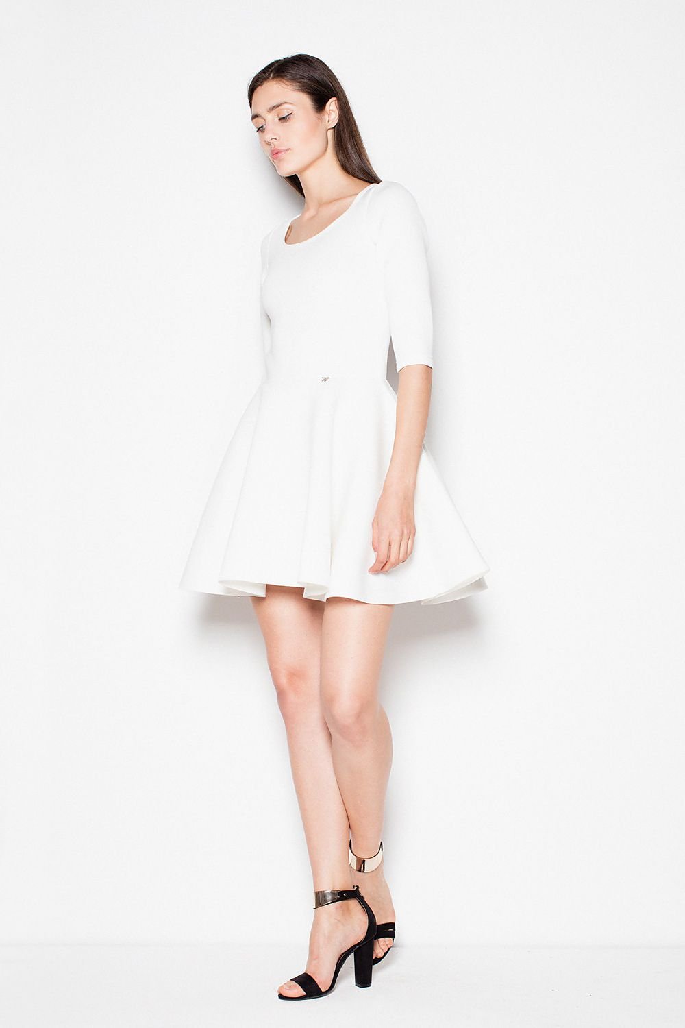 SHIRLYN Foam Dress - Flared Bottom & Feminine Design