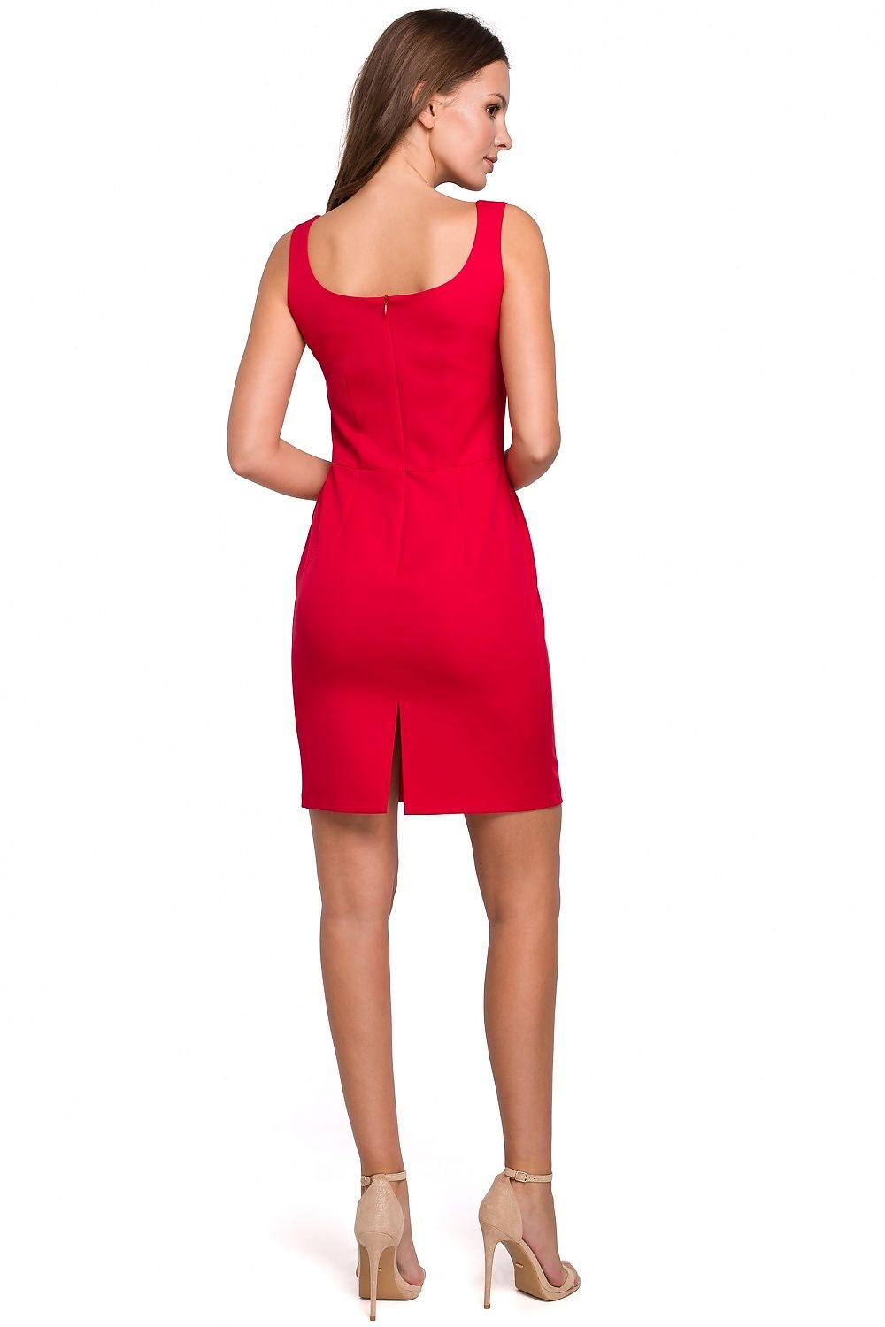 SHIRLYN Sleeveless Mini Dress with Square Neckline - Perfect for Cocktail Outings