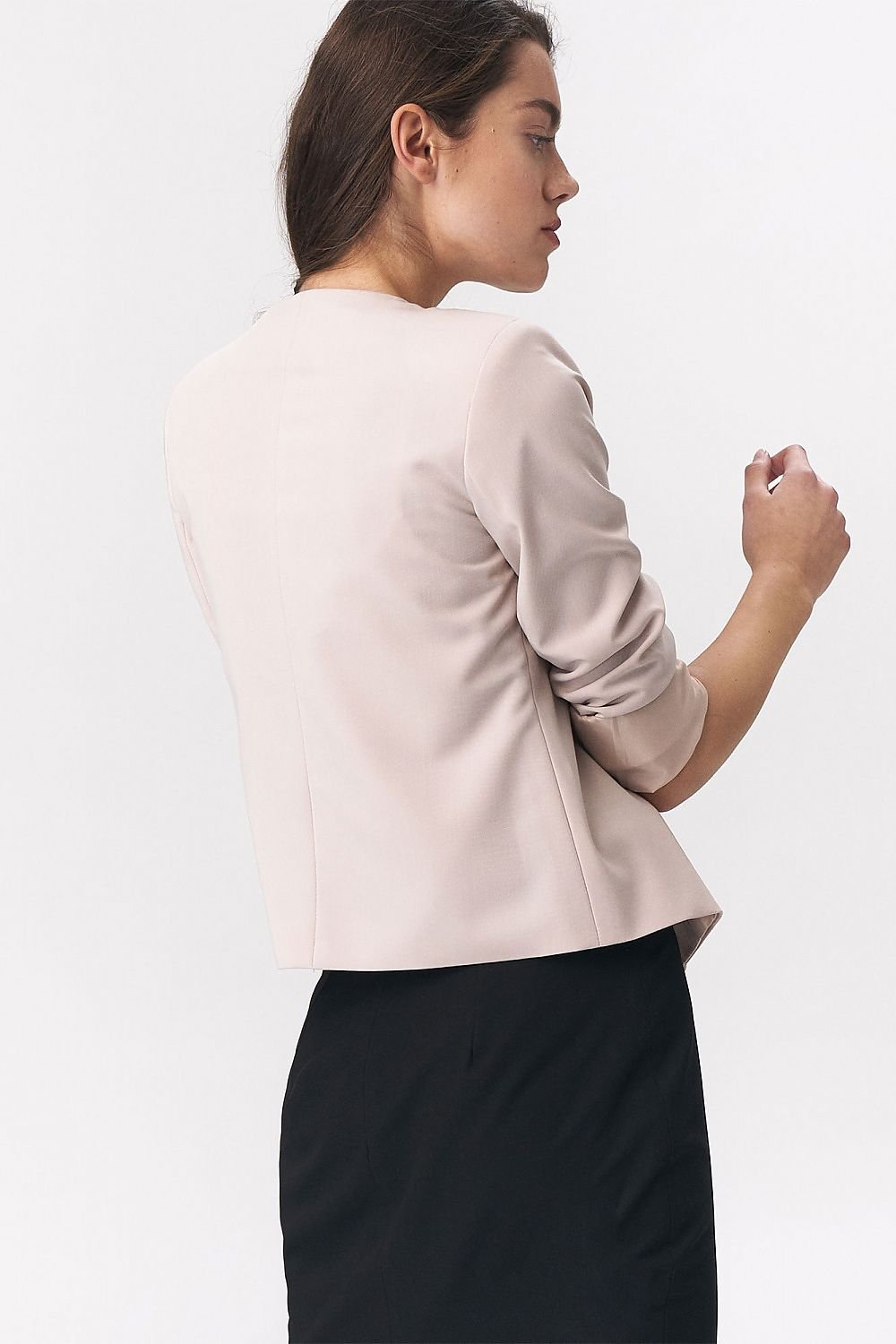 SHIRLYN Short Straight Cut Jacket - Minimalist Office Style