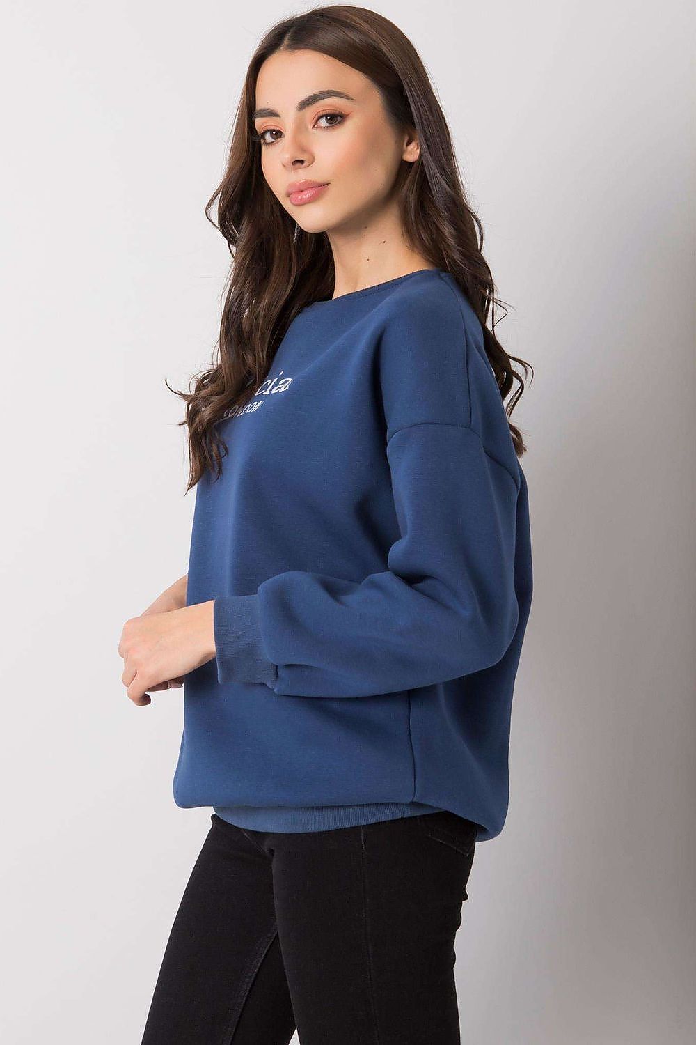 SHIRLYN Ladies' Simple Cut Sweatshirt Front Inscription