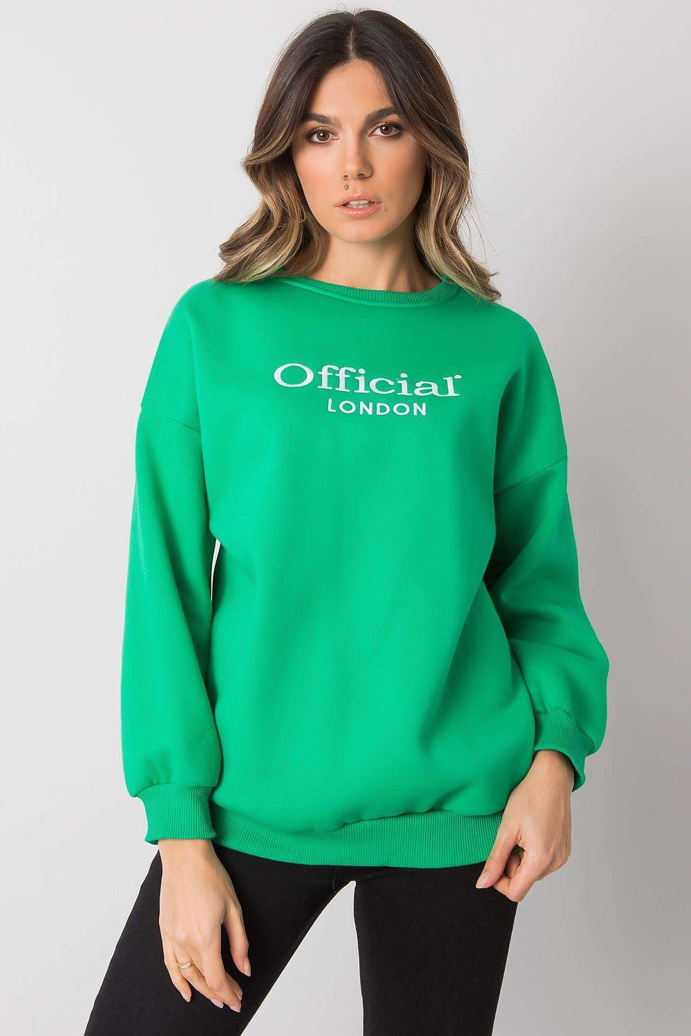 SHIRLYN Ladies' Simple Cut Sweatshirt Front Inscription