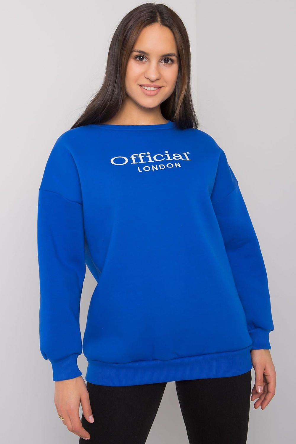 SHIRLYN Ladies' Simple Cut Sweatshirt Front Inscription