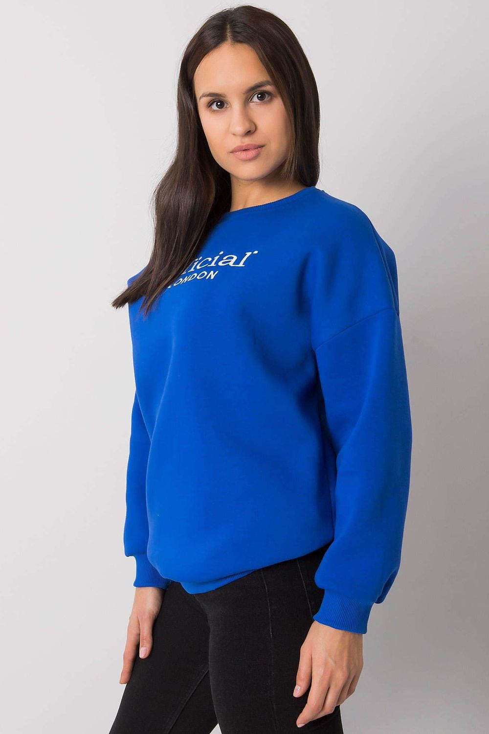 SHIRLYN Ladies' Simple Cut Sweatshirt Front Inscription