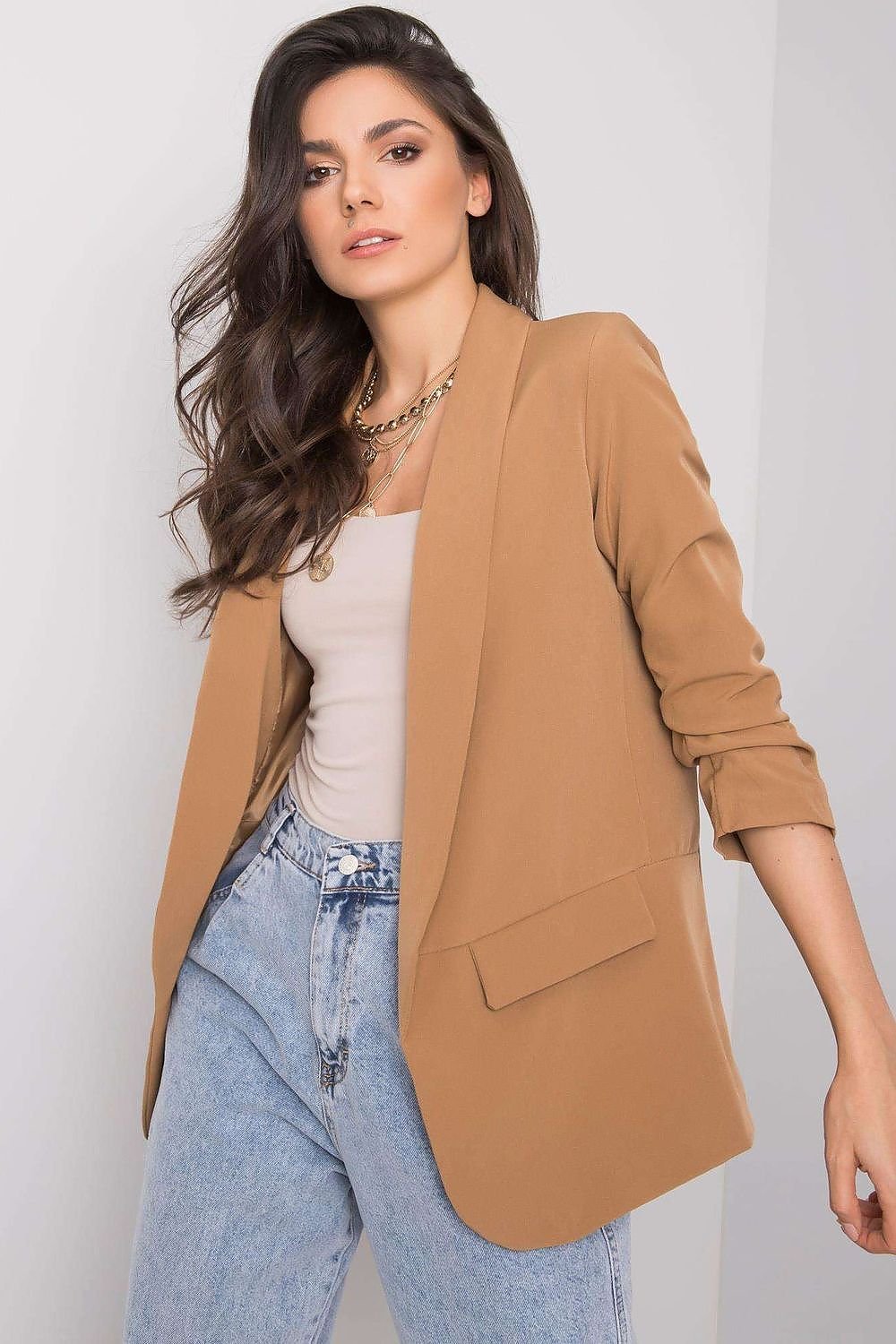 SHIRLYN 3/4 Sleeve Jacket - Versatile Elegance