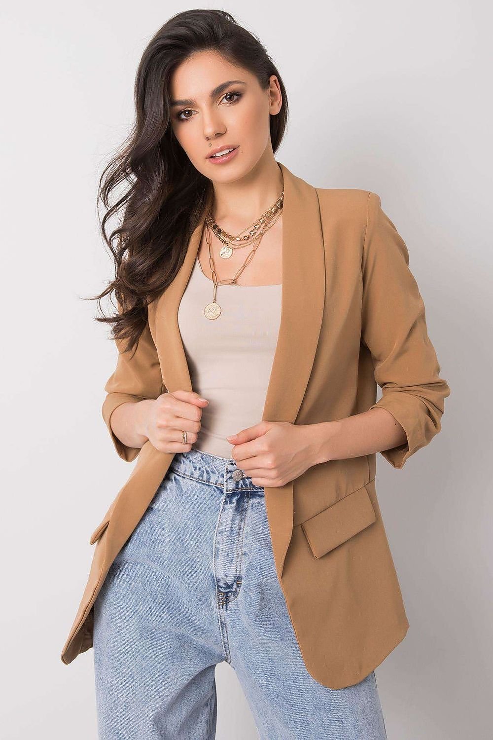 SHIRLYN 3/4 Sleeve Jacket - Versatile Elegance