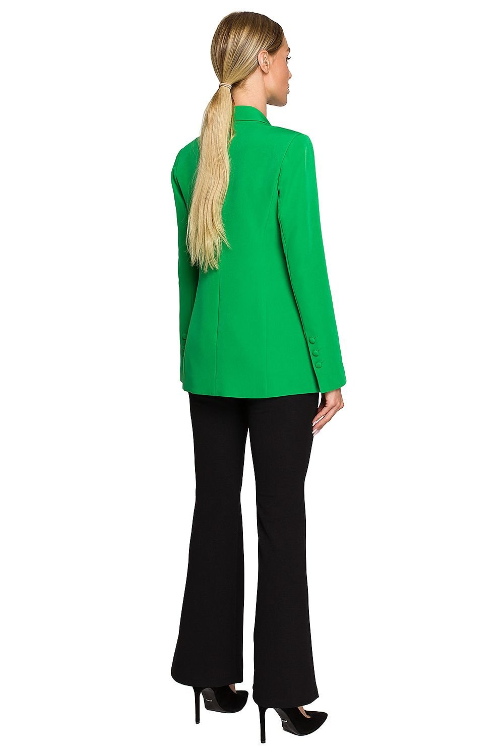 SHIRLYN Classic Blazer with Feminine Cut & Slanted Pockets