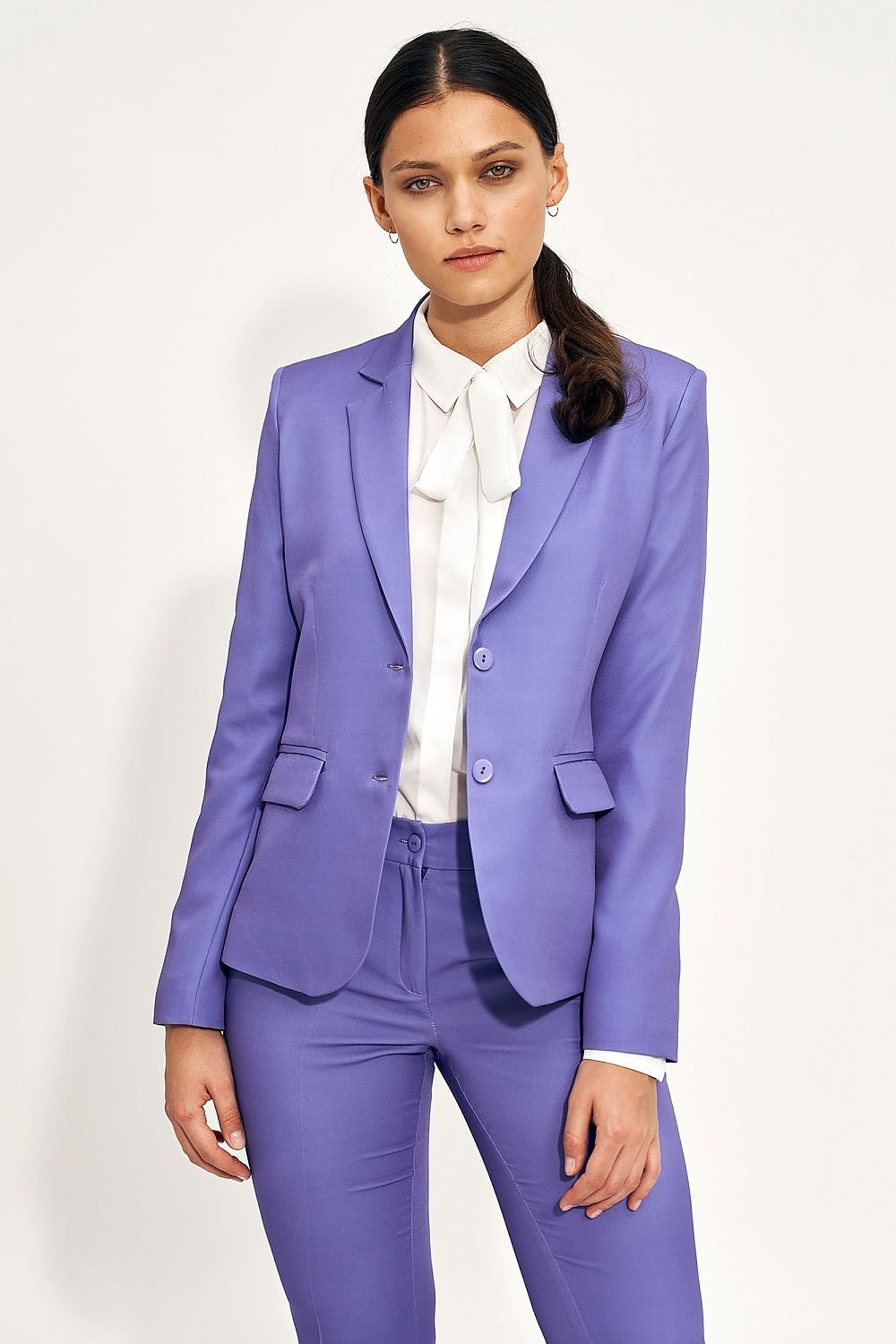 SHIRLYN Classic Blazer - Casual Cut with Two-Button Front