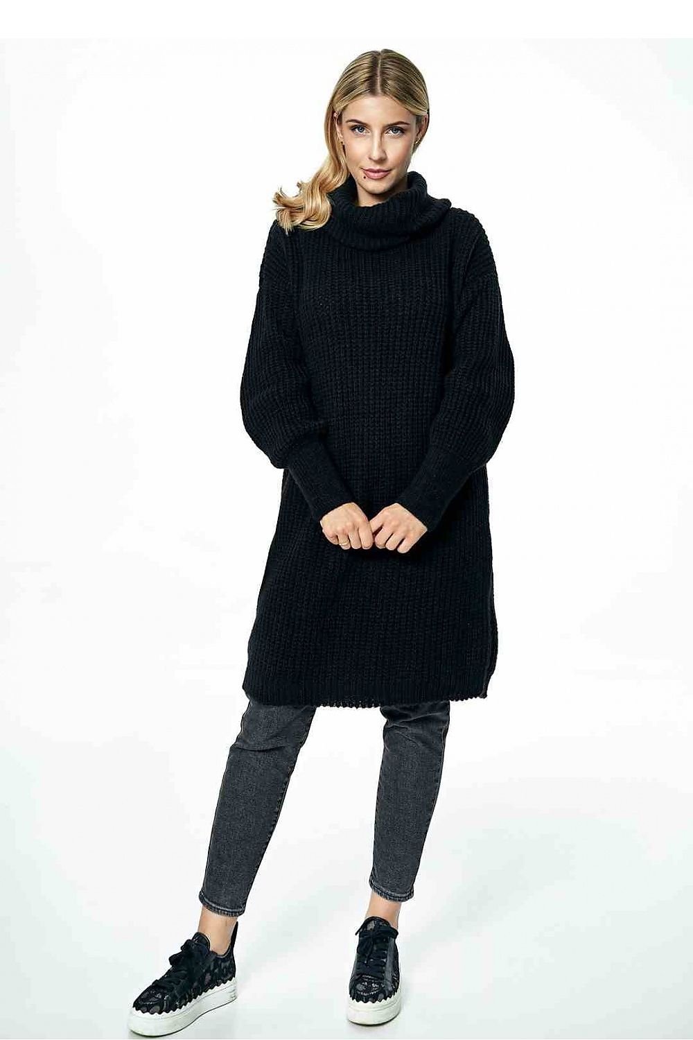 SHIRLYN Women's Long Sweater with Loose Turtleneck