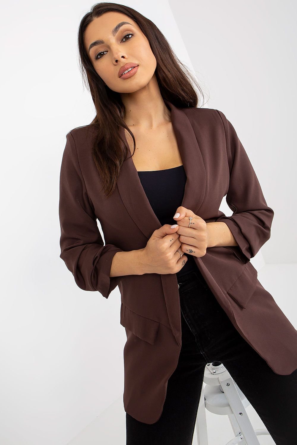 SHIRLYN 3/4 Sleeve Jacket - Versatile Elegance