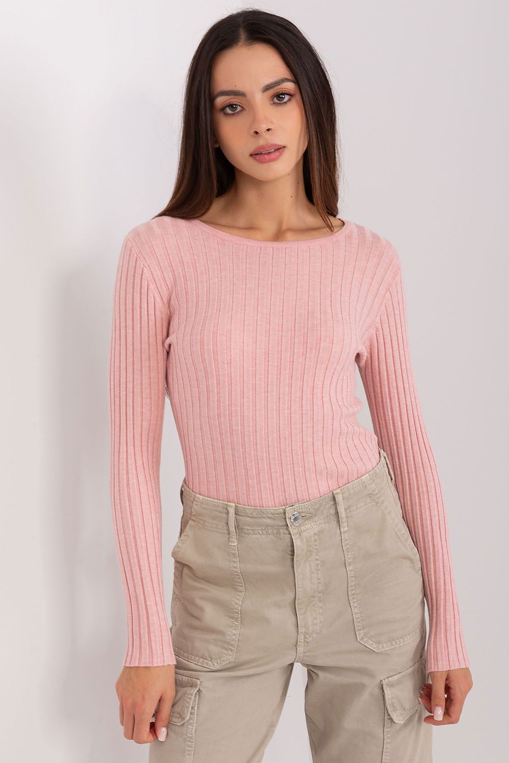 SHIRLYN Classic Ribbed Sweater - Timeless & Versatile