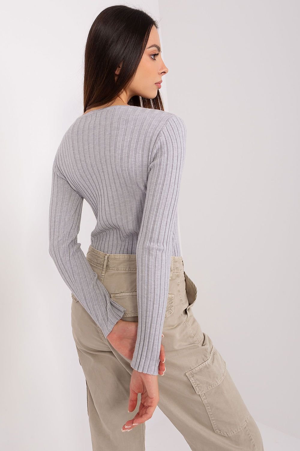 SHIRLYN Classic Ribbed Sweater - Timeless & Versatile