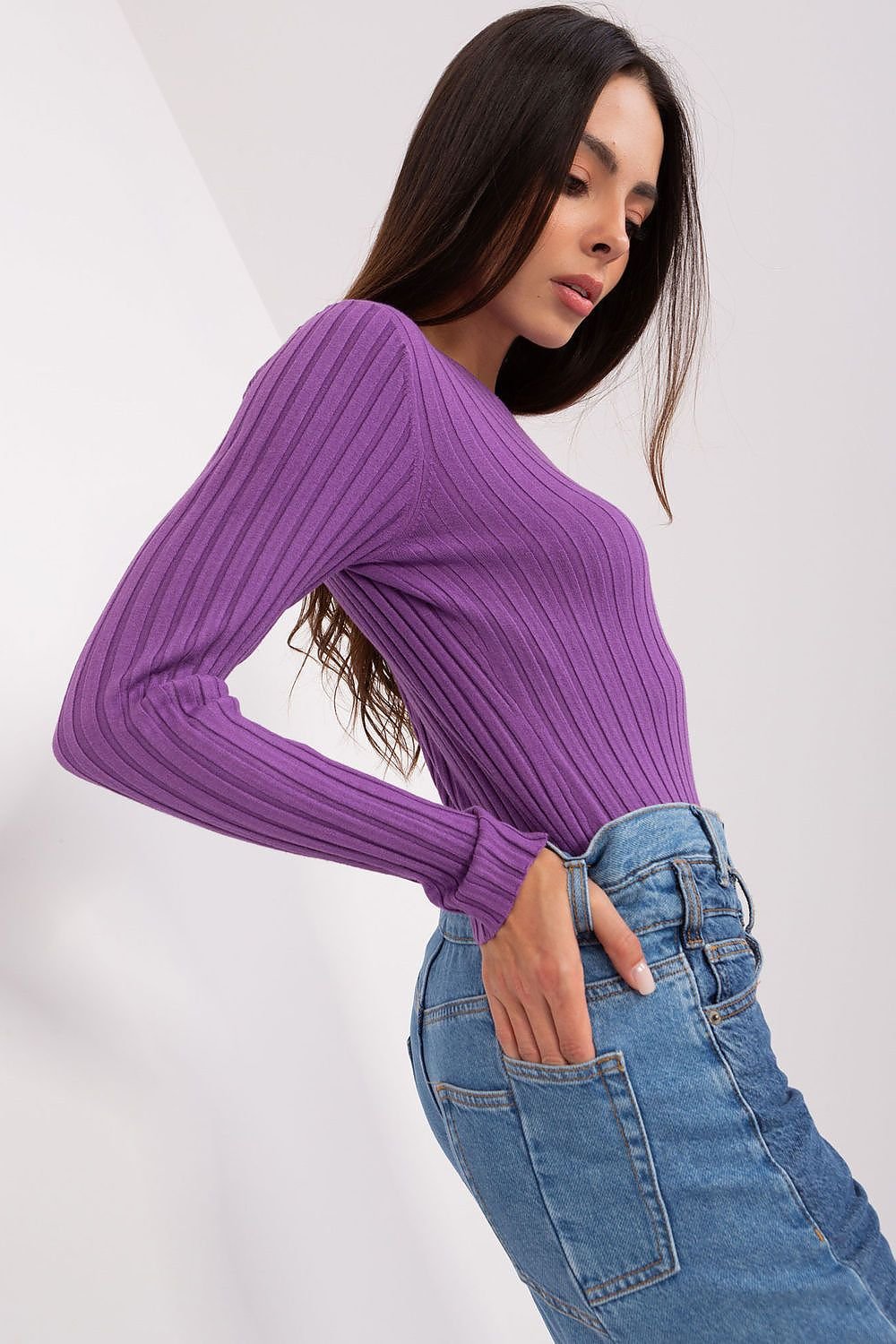 SHIRLYN Classic Ribbed Sweater - Timeless & Versatile