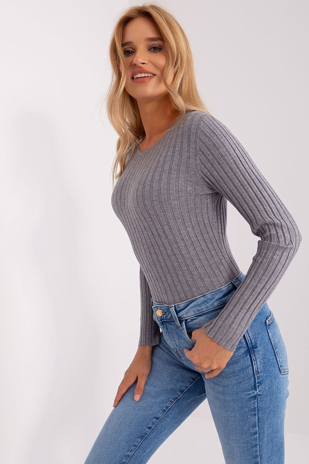 SHIRLYN Classic Ribbed Sweater - Timeless & Versatile