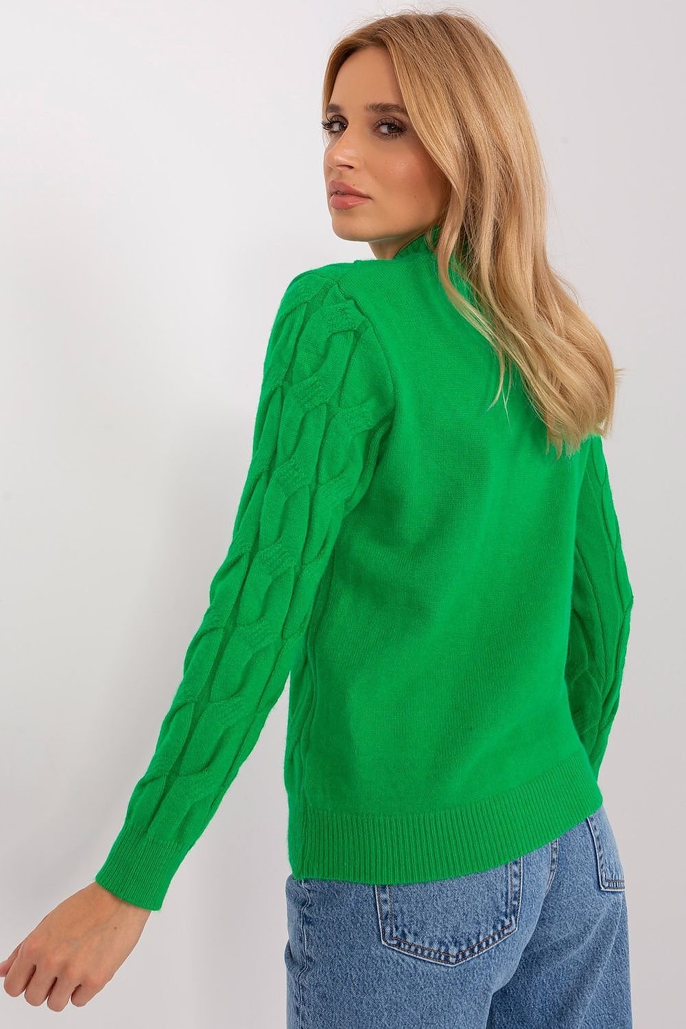 SHIRLYN Casual Sophistication Sweater - Unique Textured Elegance