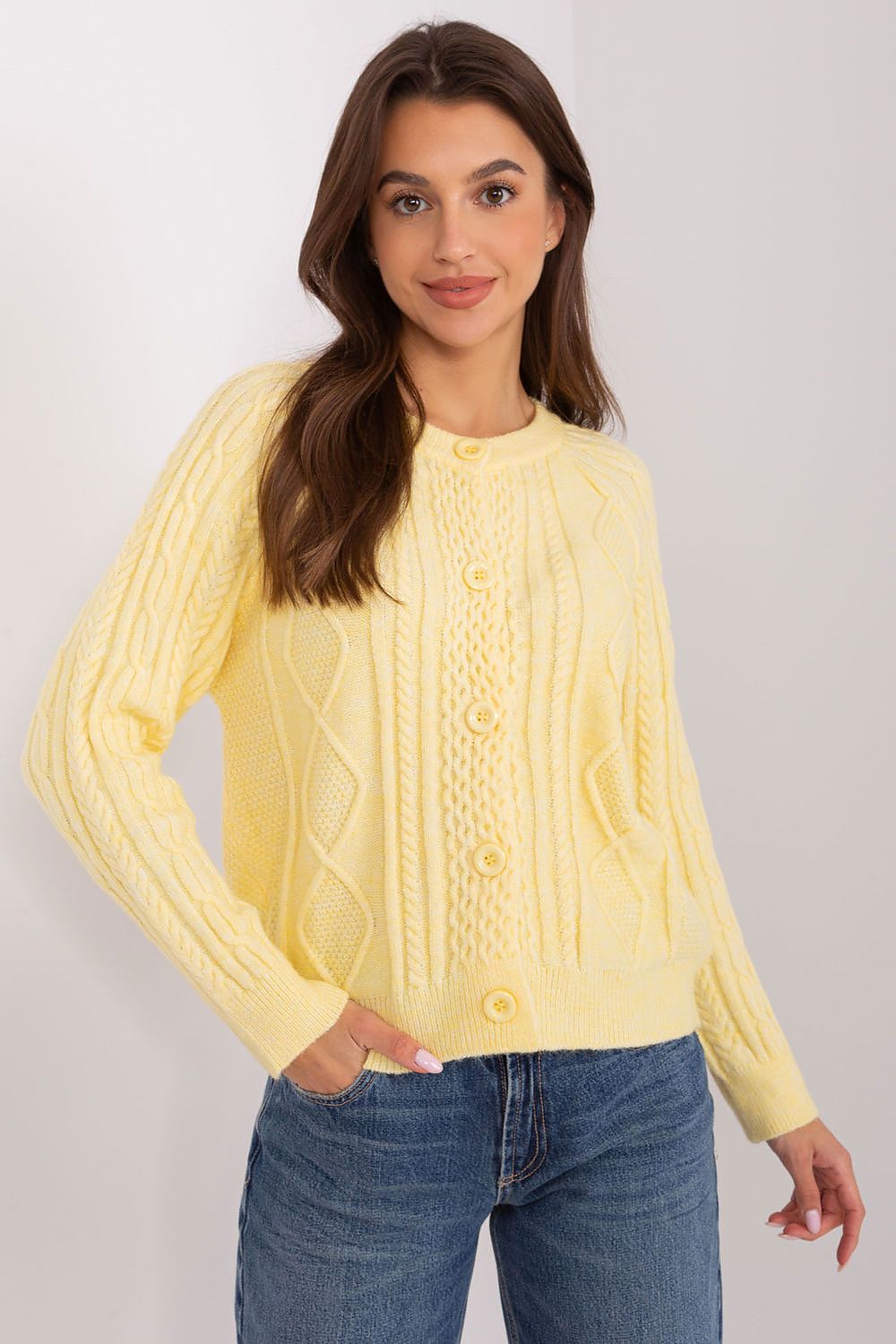 SHIRLYN Everyday Wear Sweater - Variegated Texture & Versatile Style