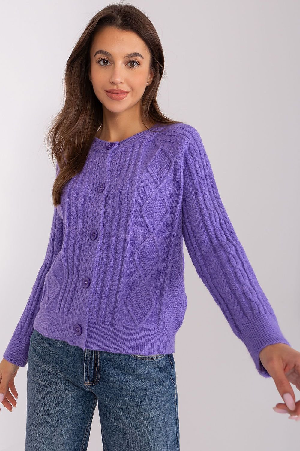 SHIRLYN Everyday Wear Sweater - Variegated Texture & Versatile Style