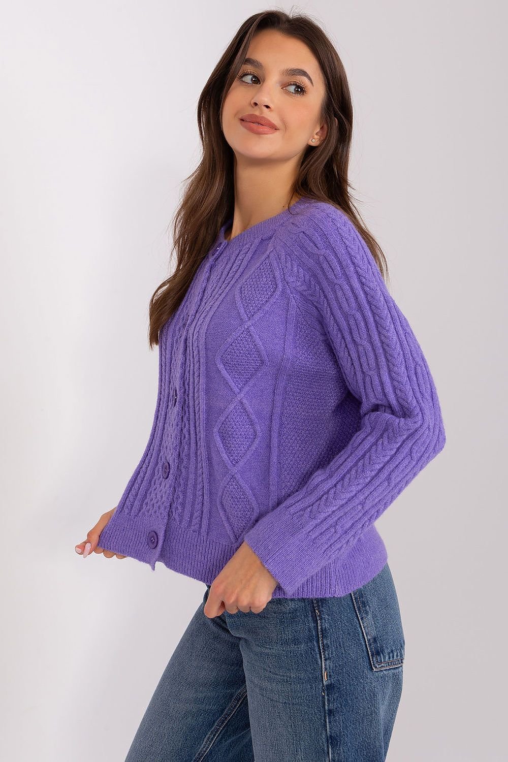 SHIRLYN Everyday Wear Sweater - Variegated Texture & Versatile Style