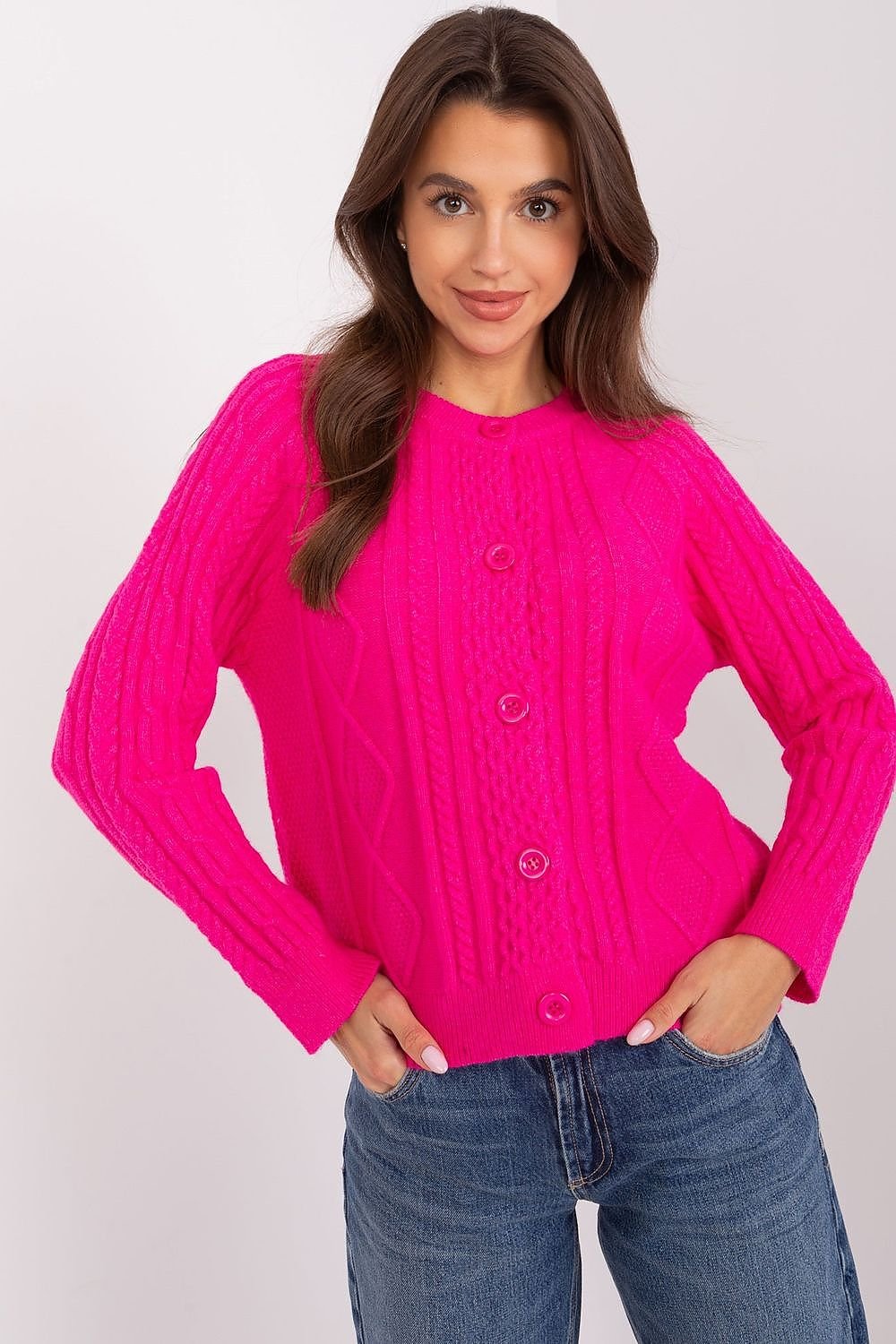 SHIRLYN Everyday Wear Sweater - Variegated Texture & Versatile Style