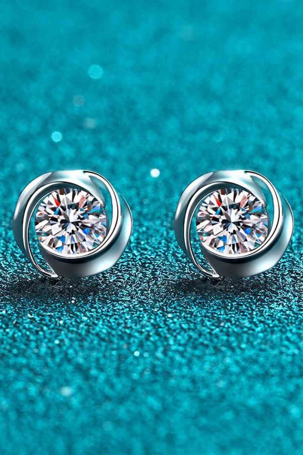 Feeling Fun Moissanite Stud Earrings