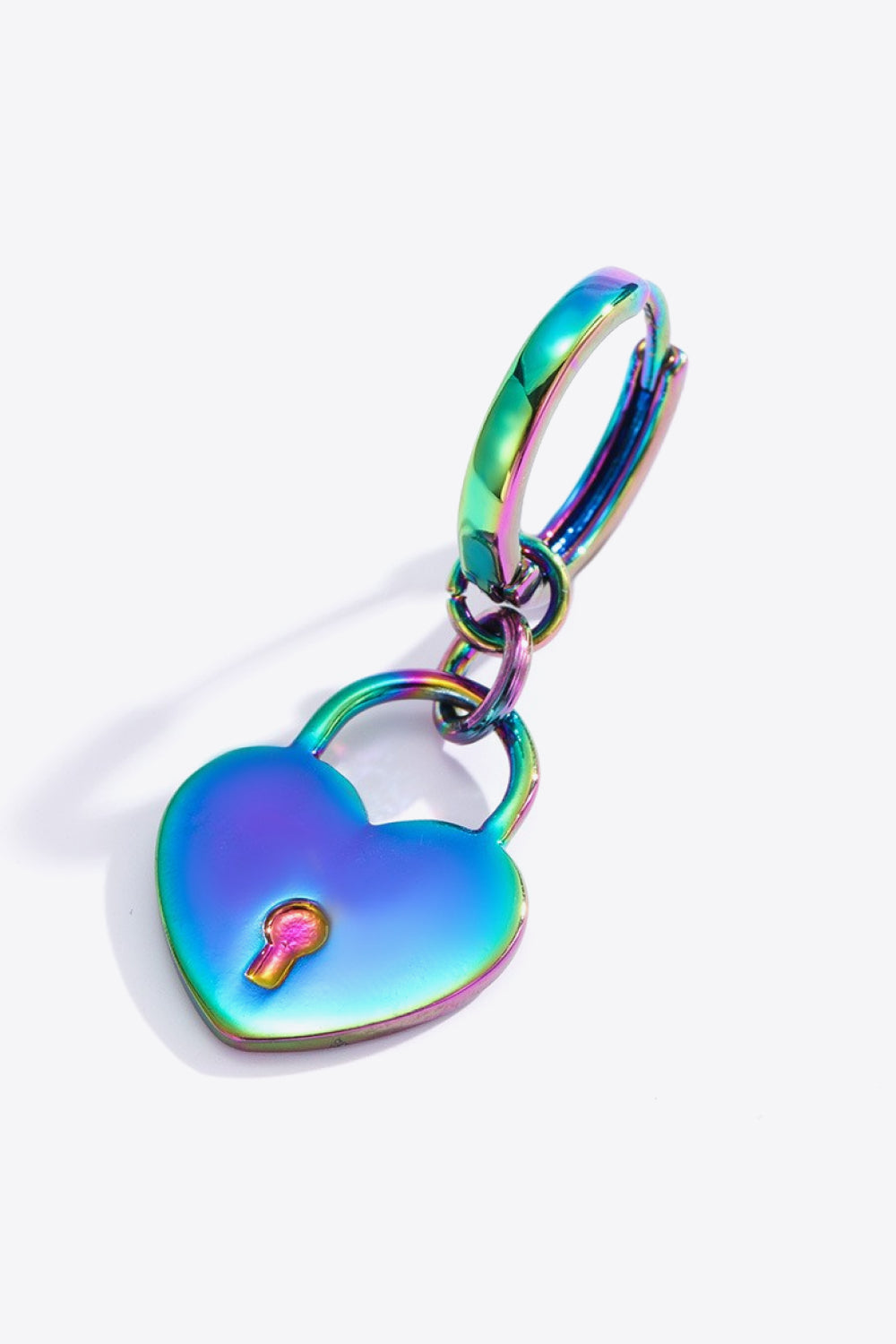 Multicolored Heart Drop Earrings - SHIRLYN.CO