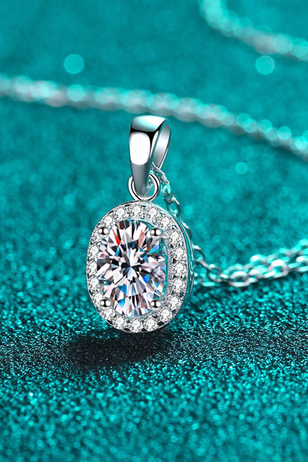 Be The One 1 Carat Moissanite Pendant Necklace - SHIRLYN.CO