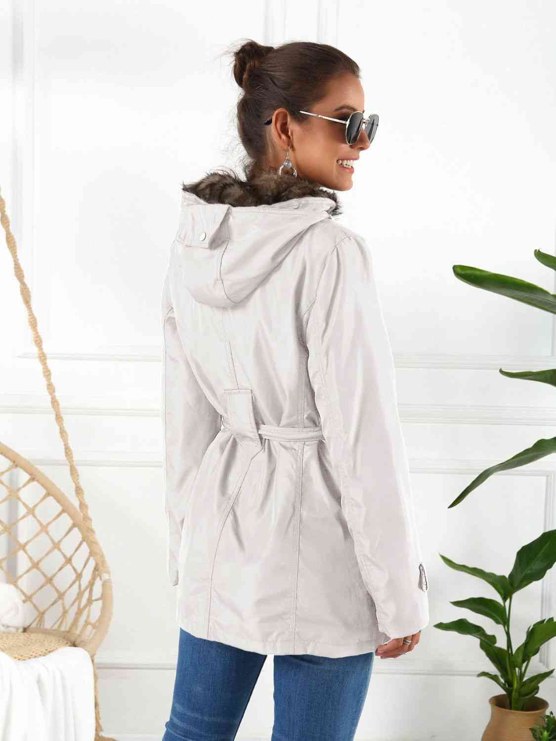 Full Size Hooded Jacket with Detachable Liner (Three-Way Wear)