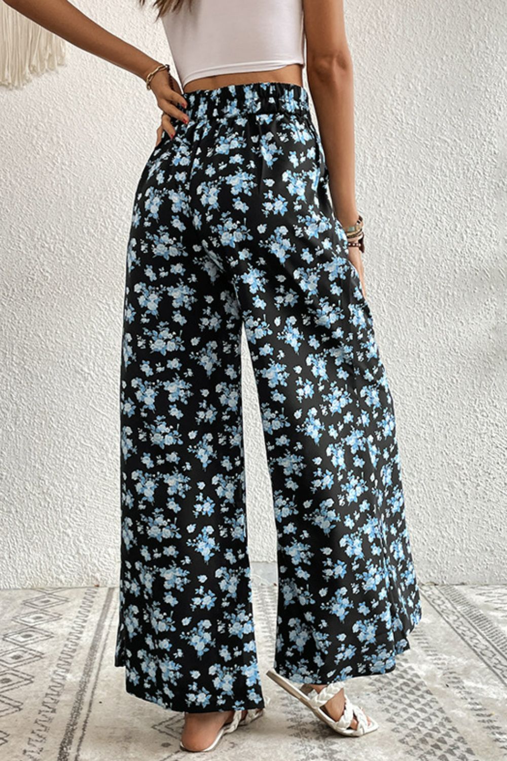 Floral Pocket Culottes - SHIRLYN.CO