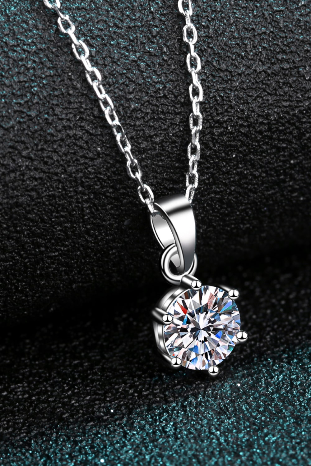 Get What You Need Moissanite Pendant Necklace - SHIRLYN.CO