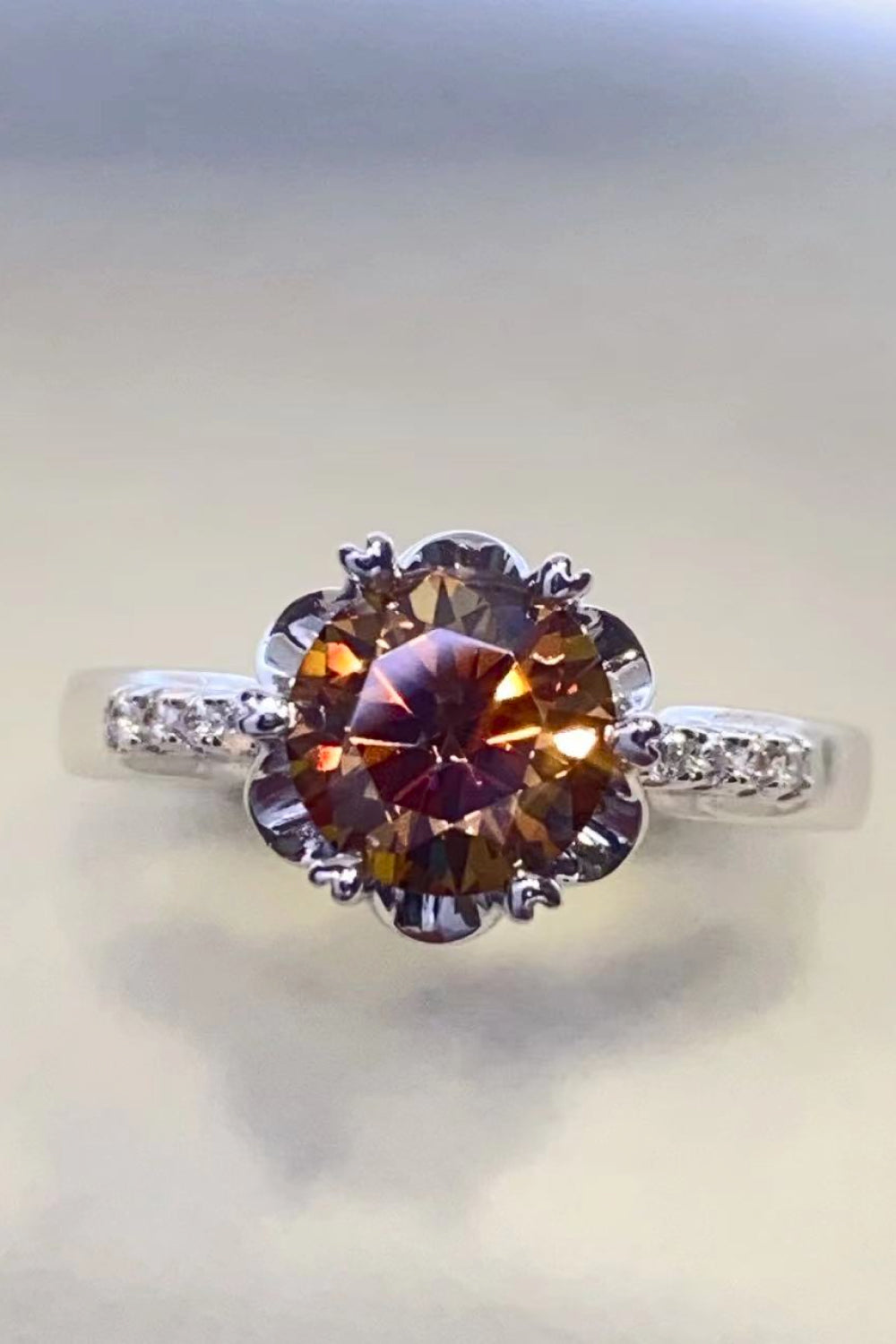 Shining For You 2 Carat Moissanite Ring - SHIRLYN.CO