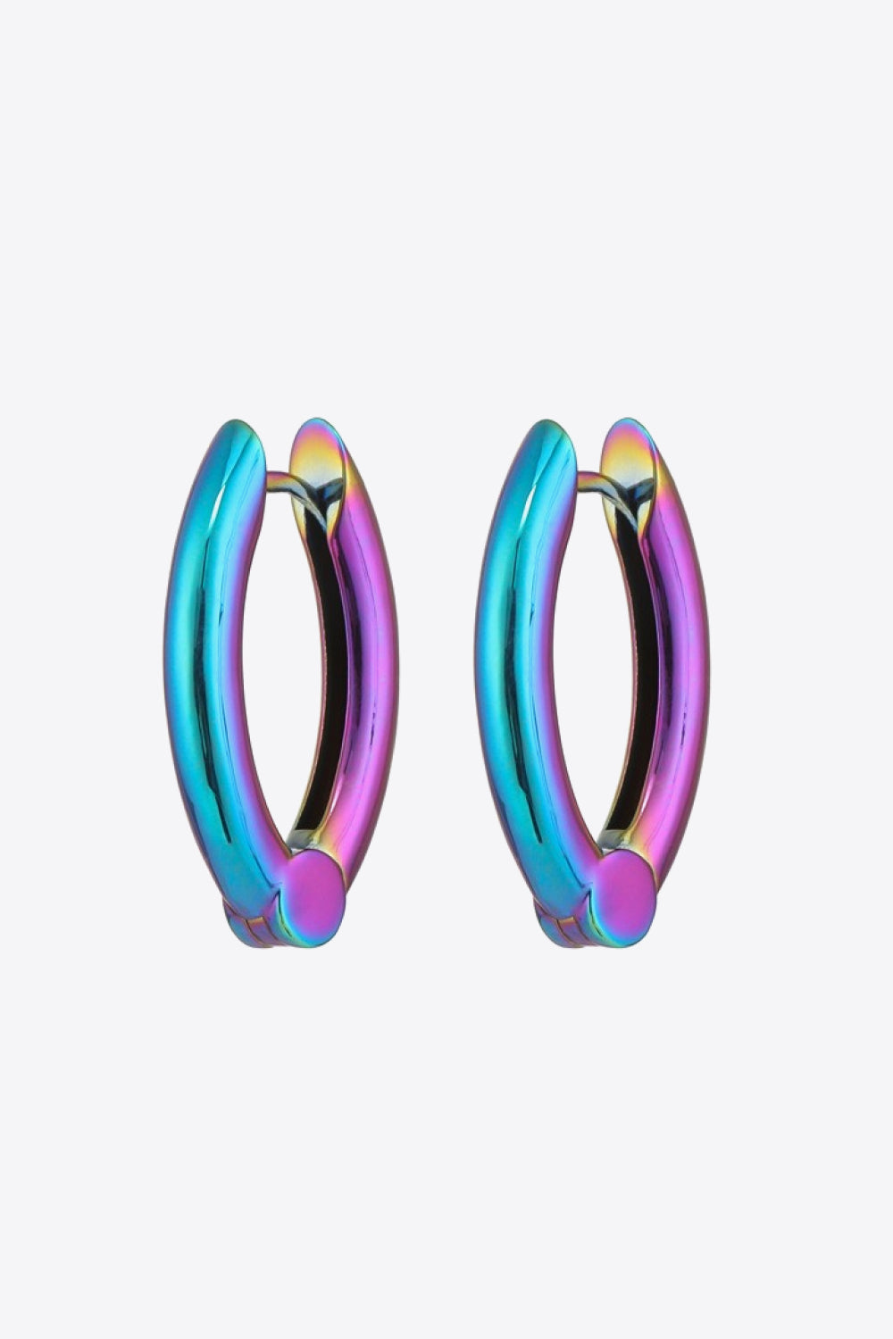 Bring It Home Multicolored Huggie Earrings - SHIRLYN.CO