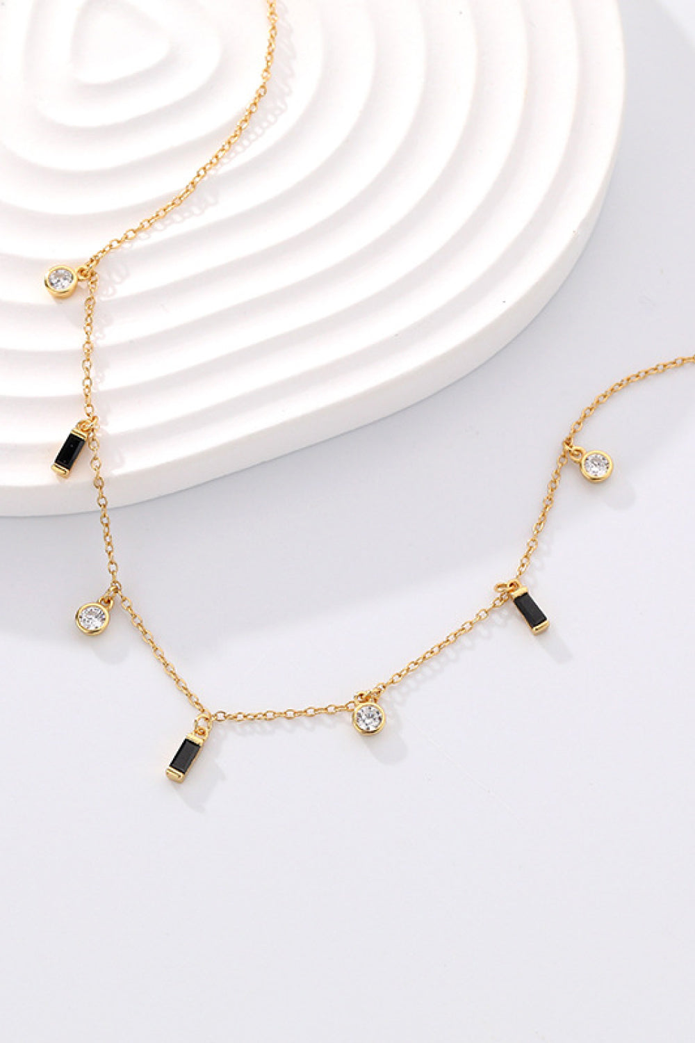 18K Gold Plated Multi-Charm Chain Necklace - SHIRLYN.CO