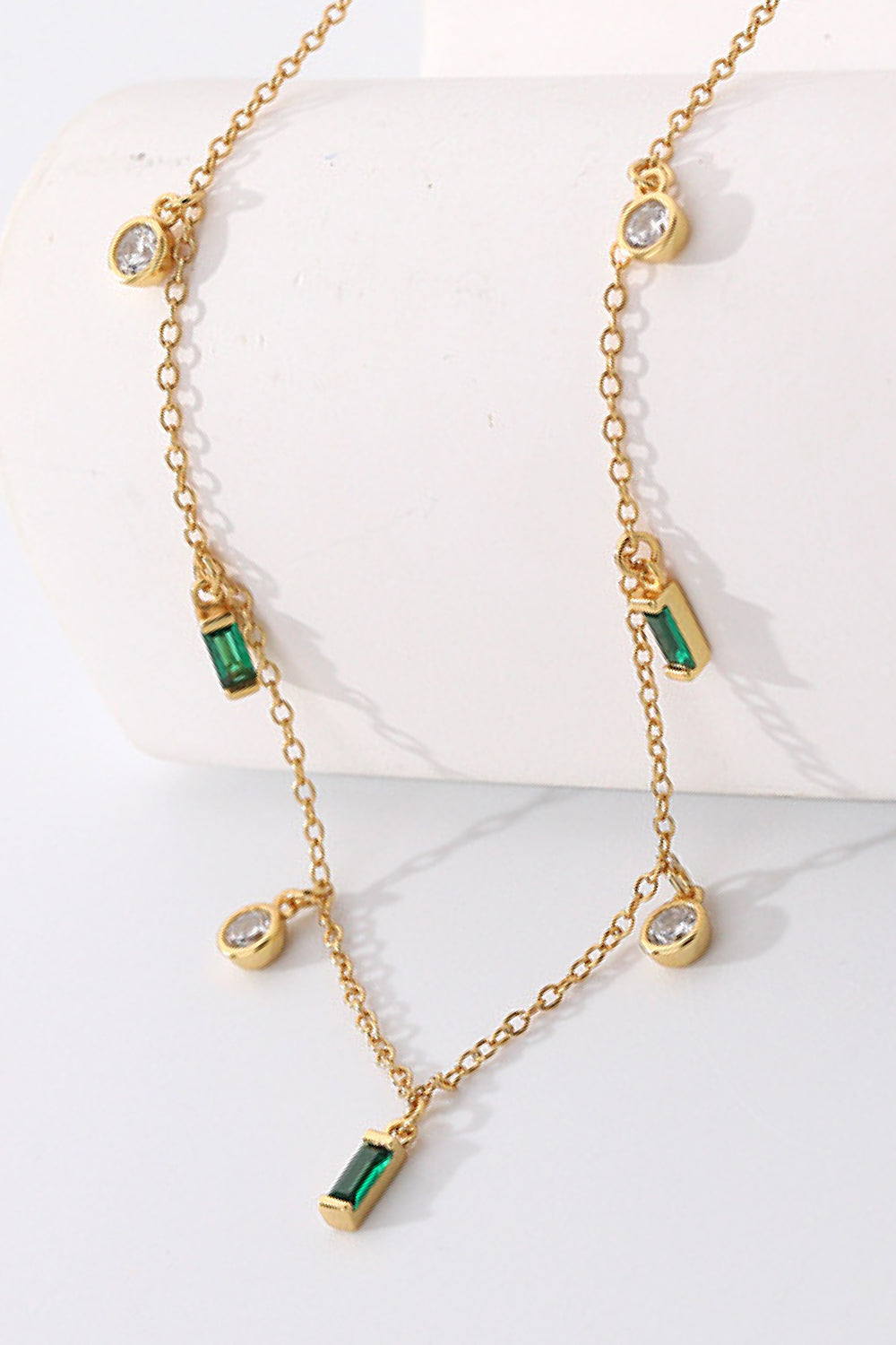 18K Gold Plated Multi-Charm Chain Necklace - SHIRLYN.CO