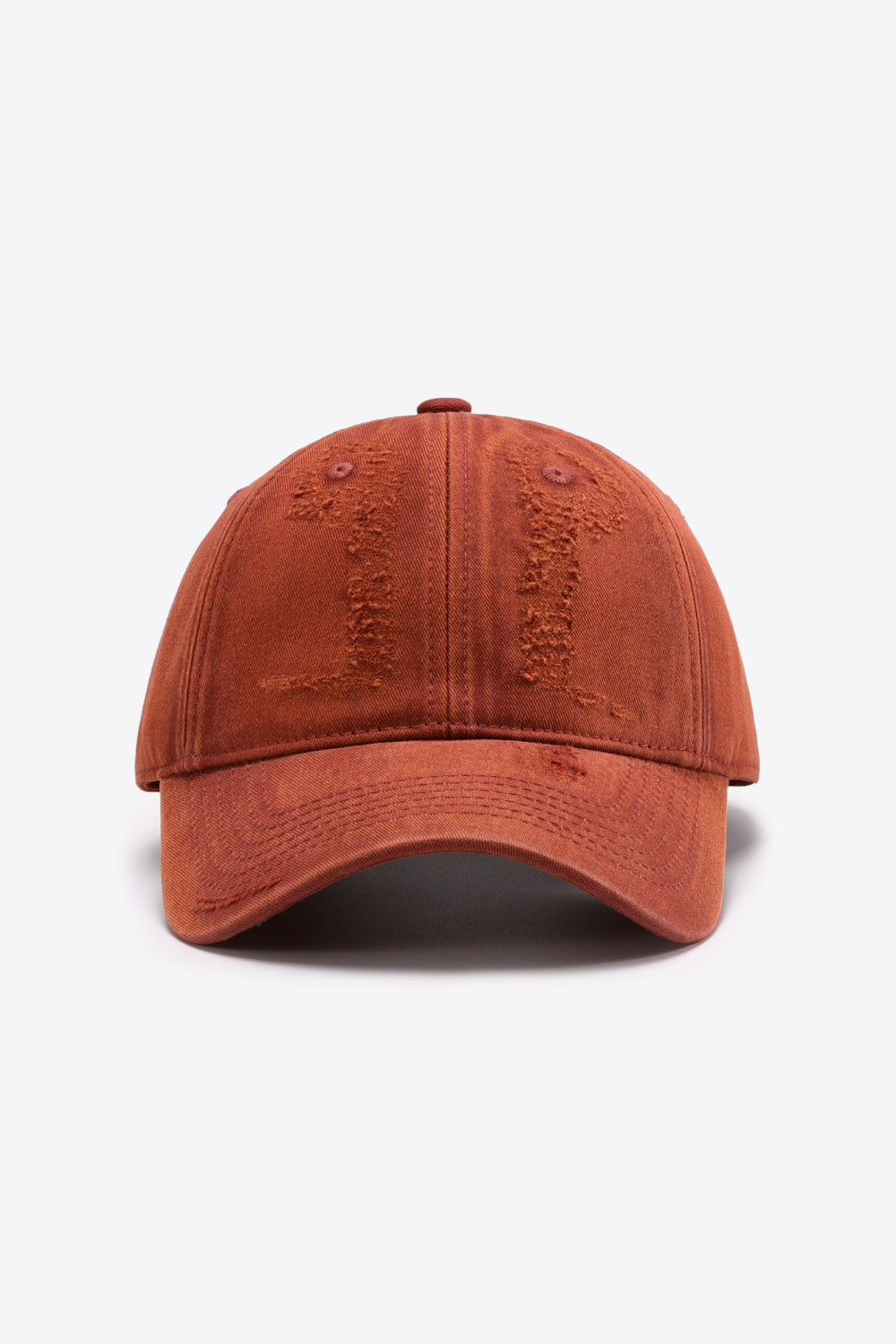 Distressed Adjustable Baseball Cap - SHIRLYN.CO