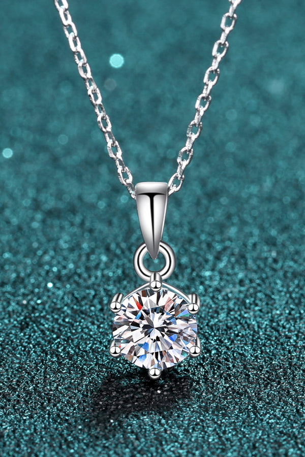 Get What You Need Moissanite Pendant Necklace - SHIRLYN.CO