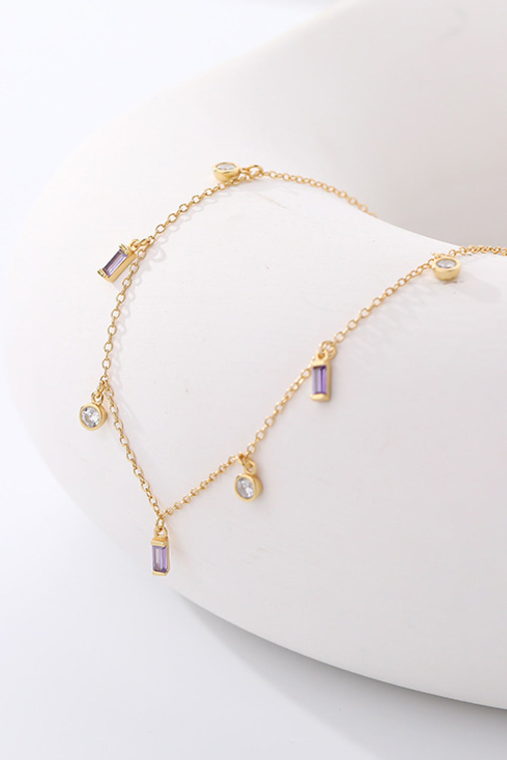 18K Gold Plated Multi-Charm Chain Necklace - SHIRLYN.CO