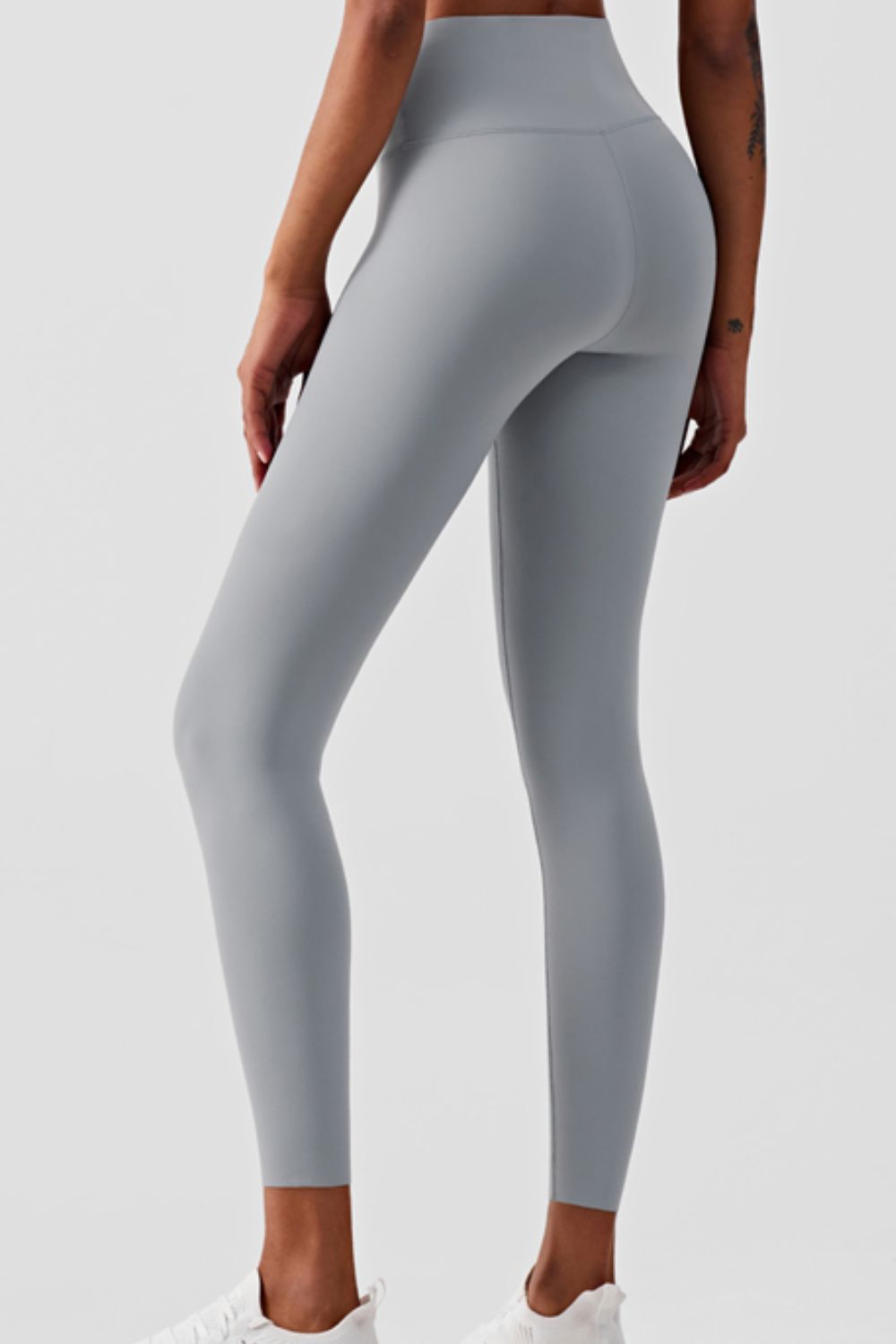 Ankle-Length High-Rise Yoga Leggings - SHIRLYN.CO