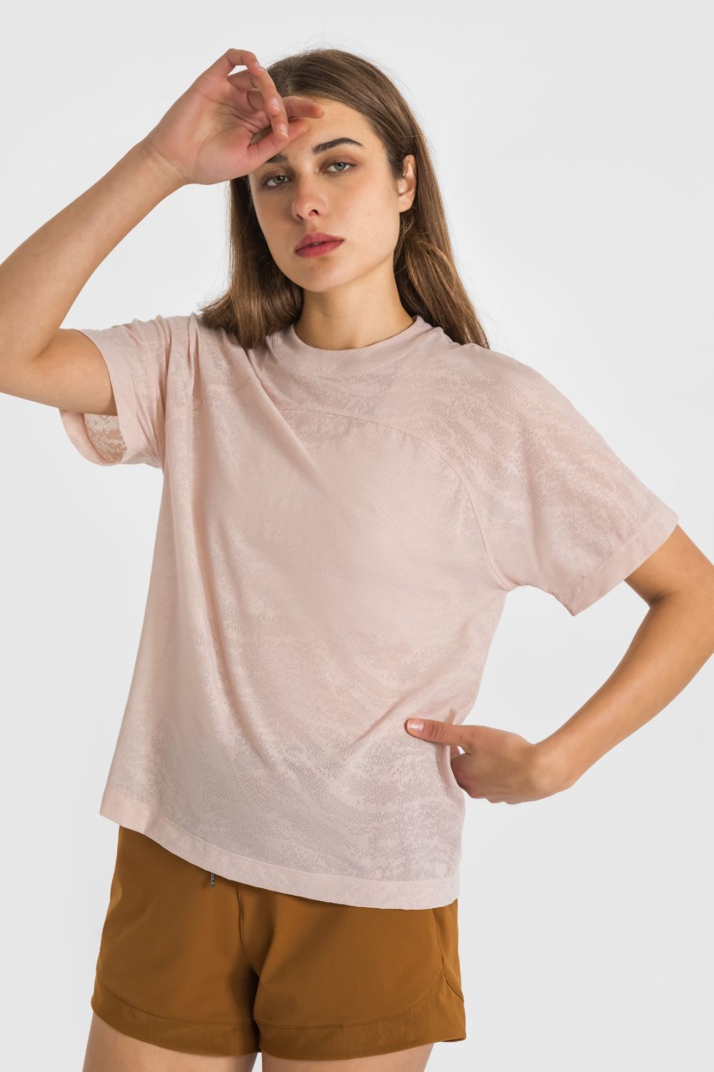 Breathable and Lightweight Short Sleeve Sports Top - SHIRLYN.CO