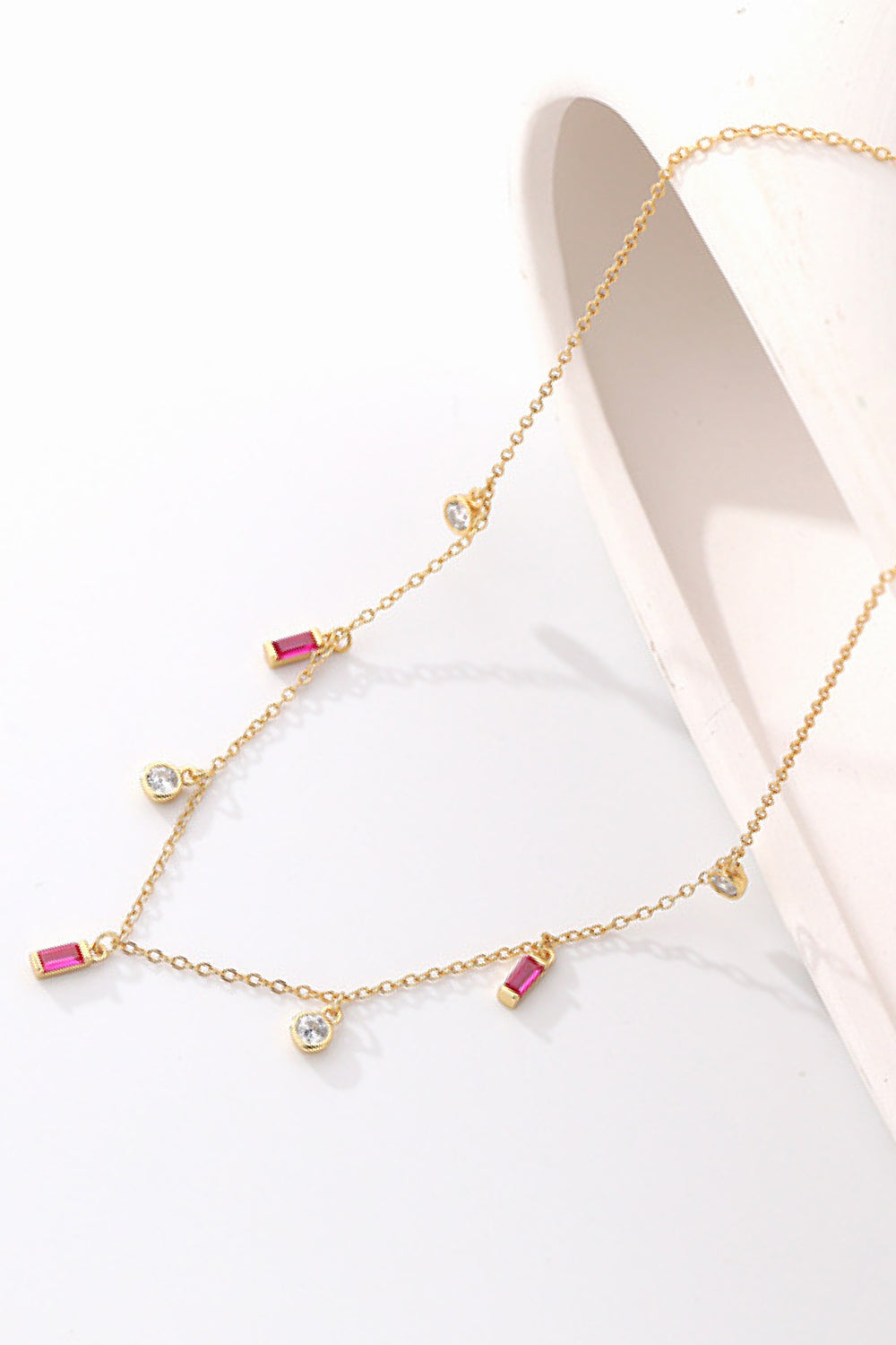 18K Gold Plated Multi-Charm Chain Necklace - SHIRLYN.CO