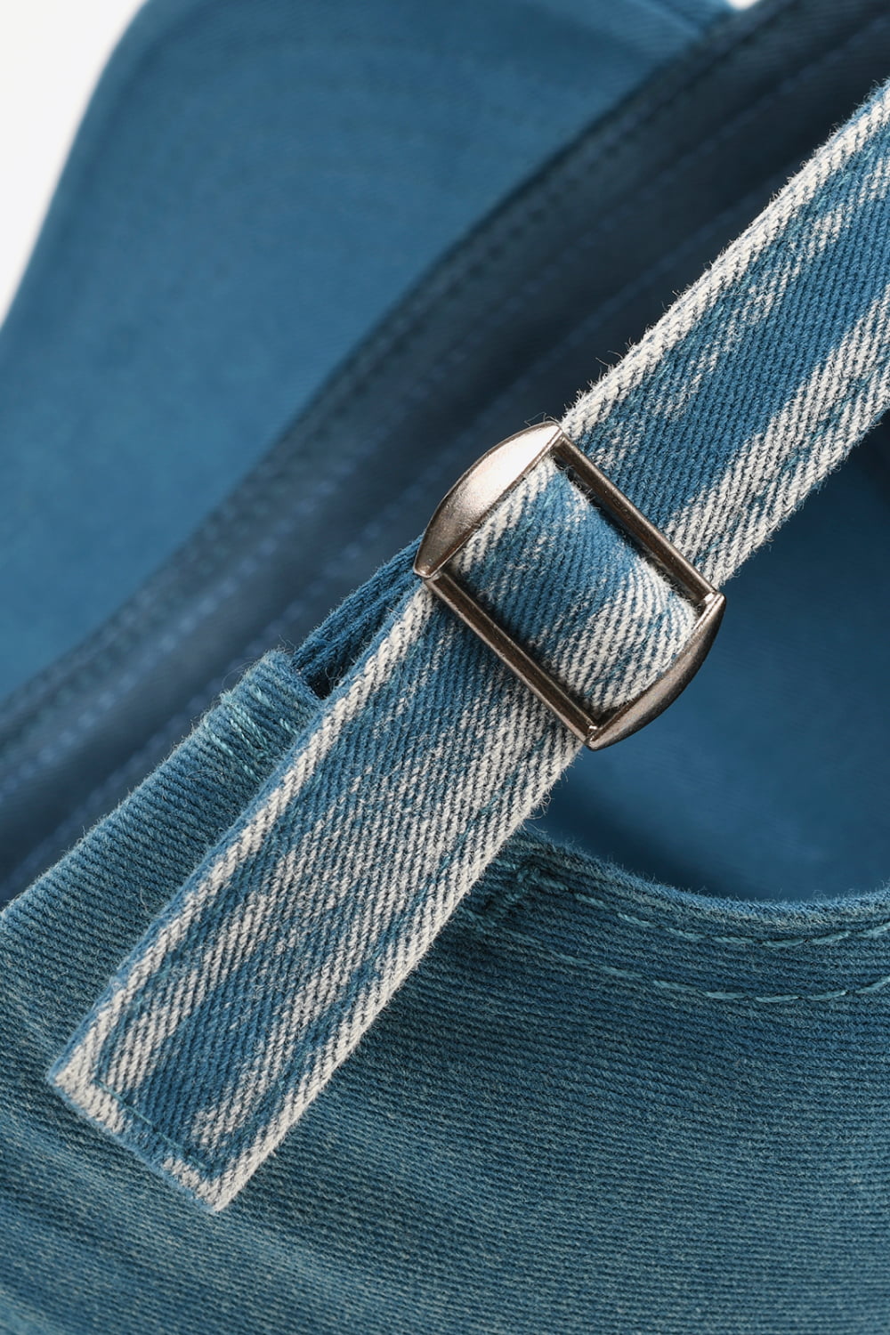 Distressed Adjustable Baseball Cap - SHIRLYN.CO