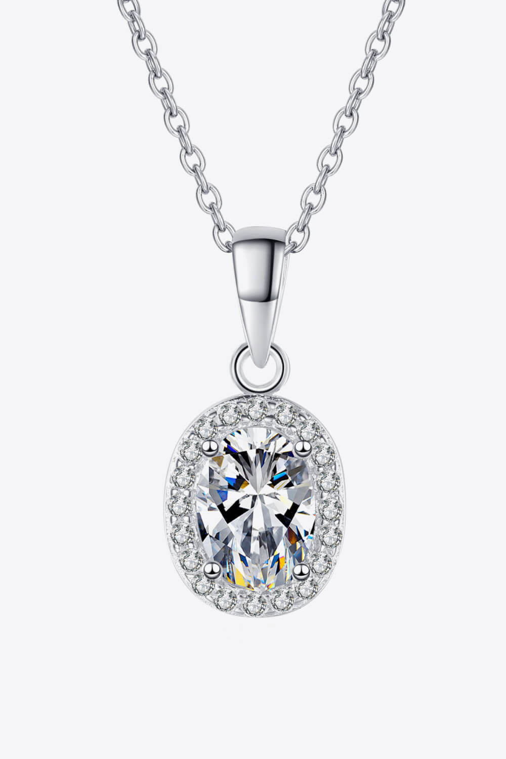 Be The One 1 Carat Moissanite Pendant Necklace - SHIRLYN.CO