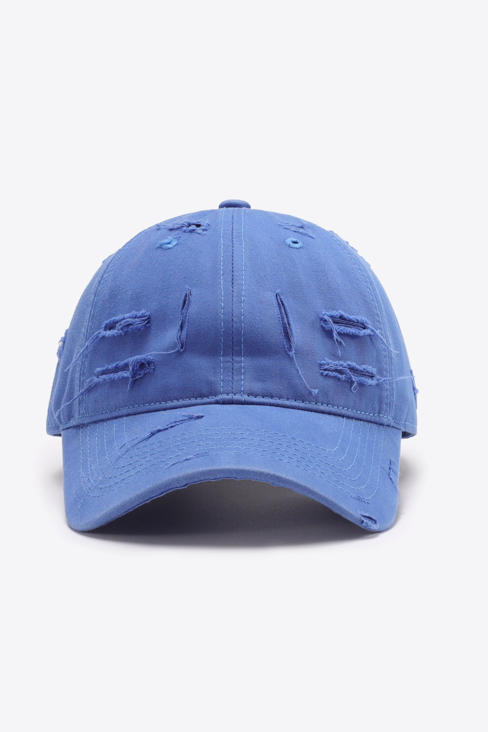 Distressed Adjustable Baseball Cap - SHIRLYN.CO