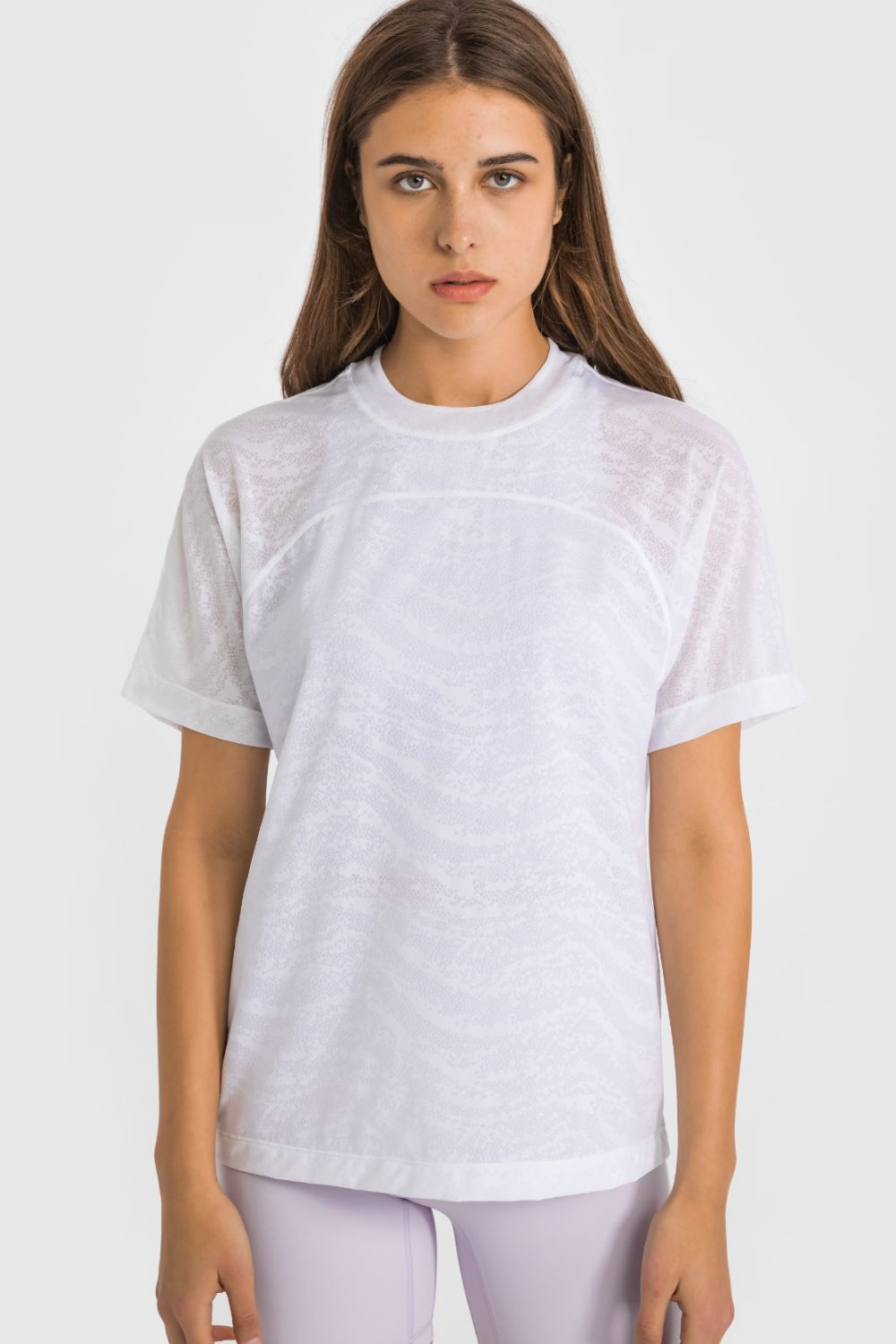 Breathable and Lightweight Short Sleeve Sports Top - SHIRLYN.CO