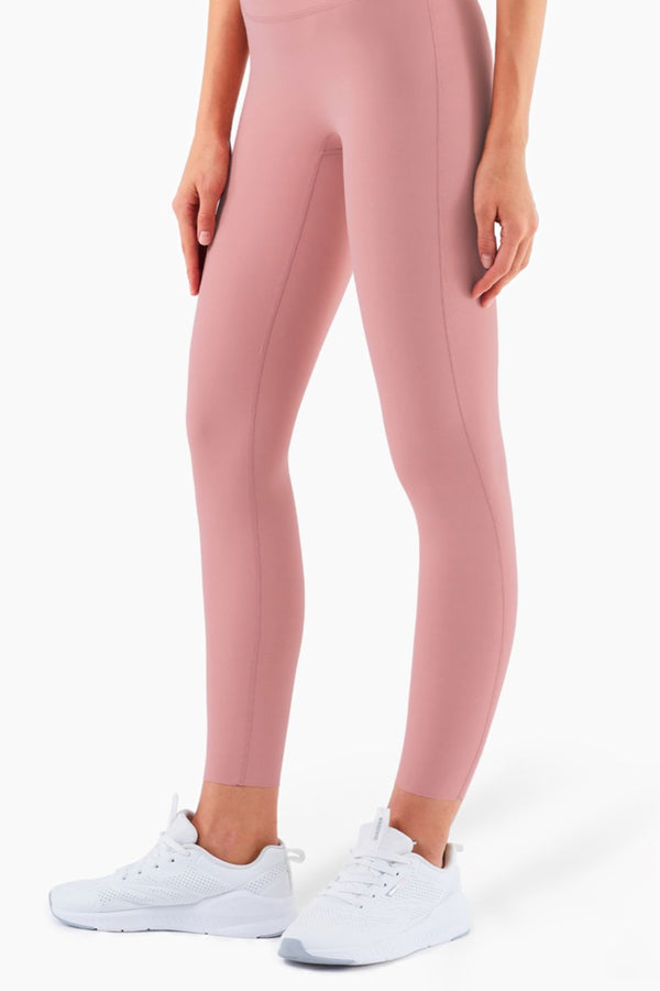 High Waist Seamless Ankle-Length Yoga Leggings - SHIRLYN.CO