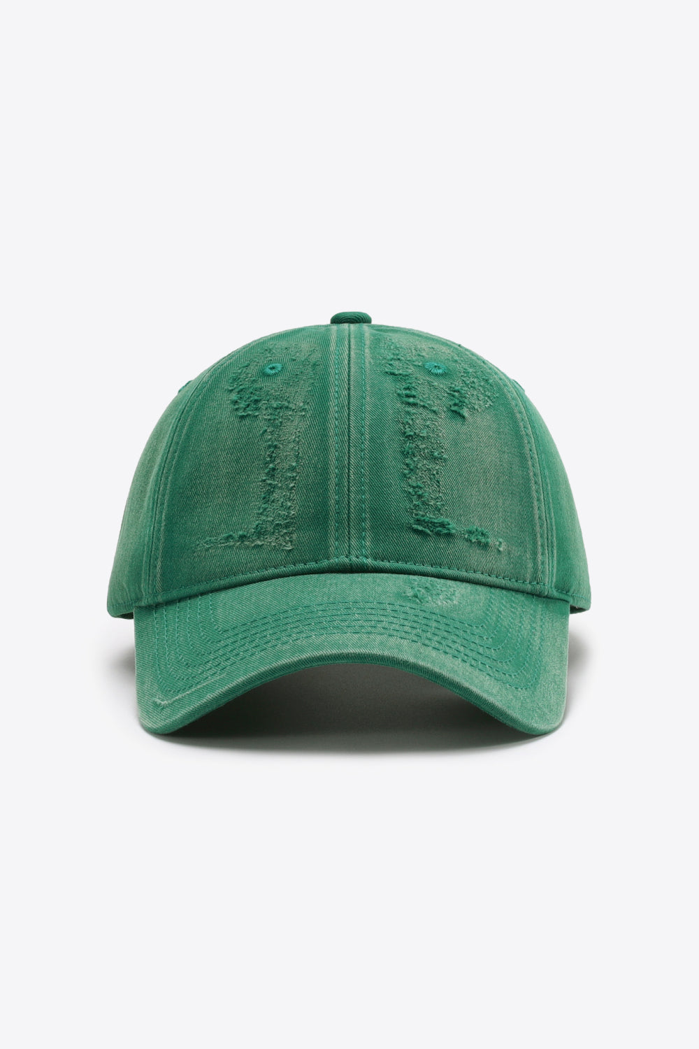 Distressed Adjustable Baseball Cap - SHIRLYN.CO